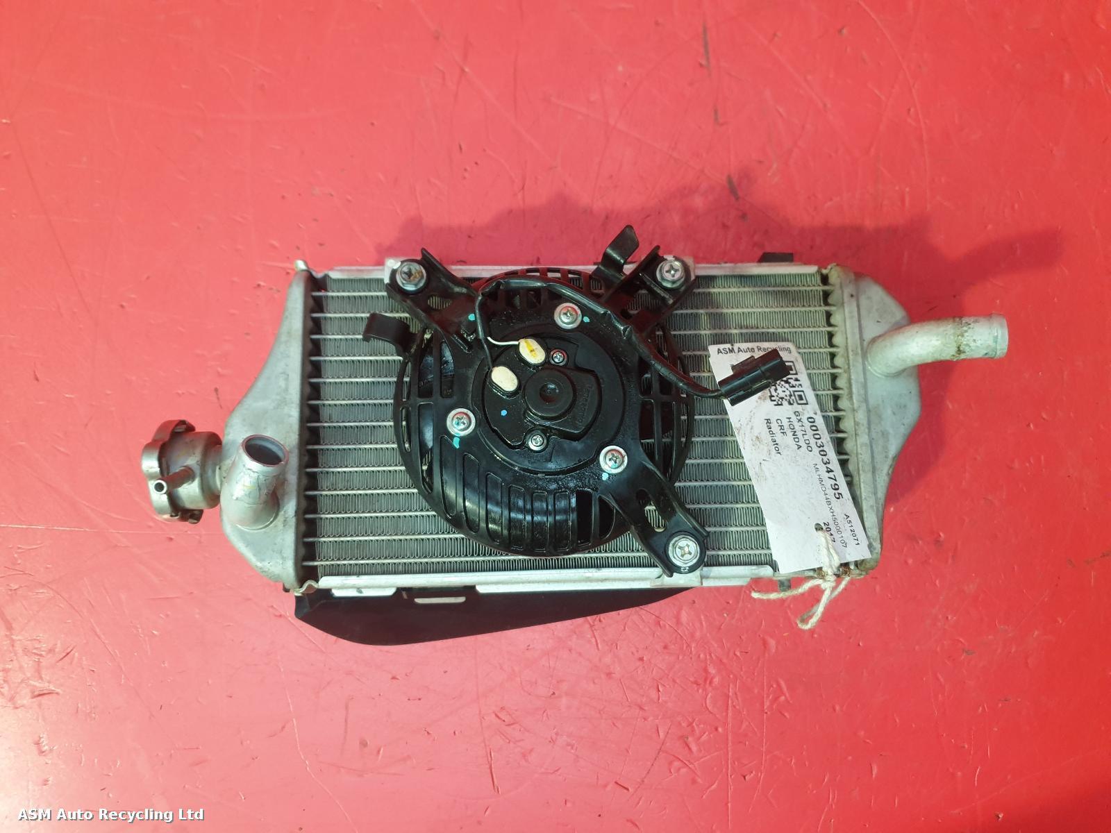 View Auto part Radiator Honda Crf 2017
