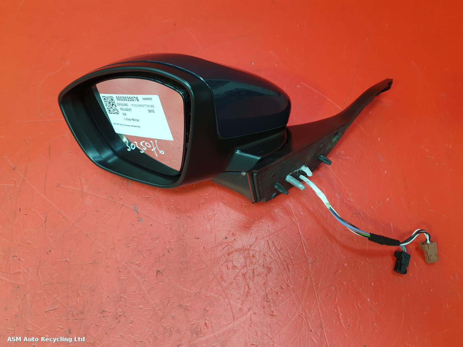 View Auto part L Door Mirror Peugeot 208 2015