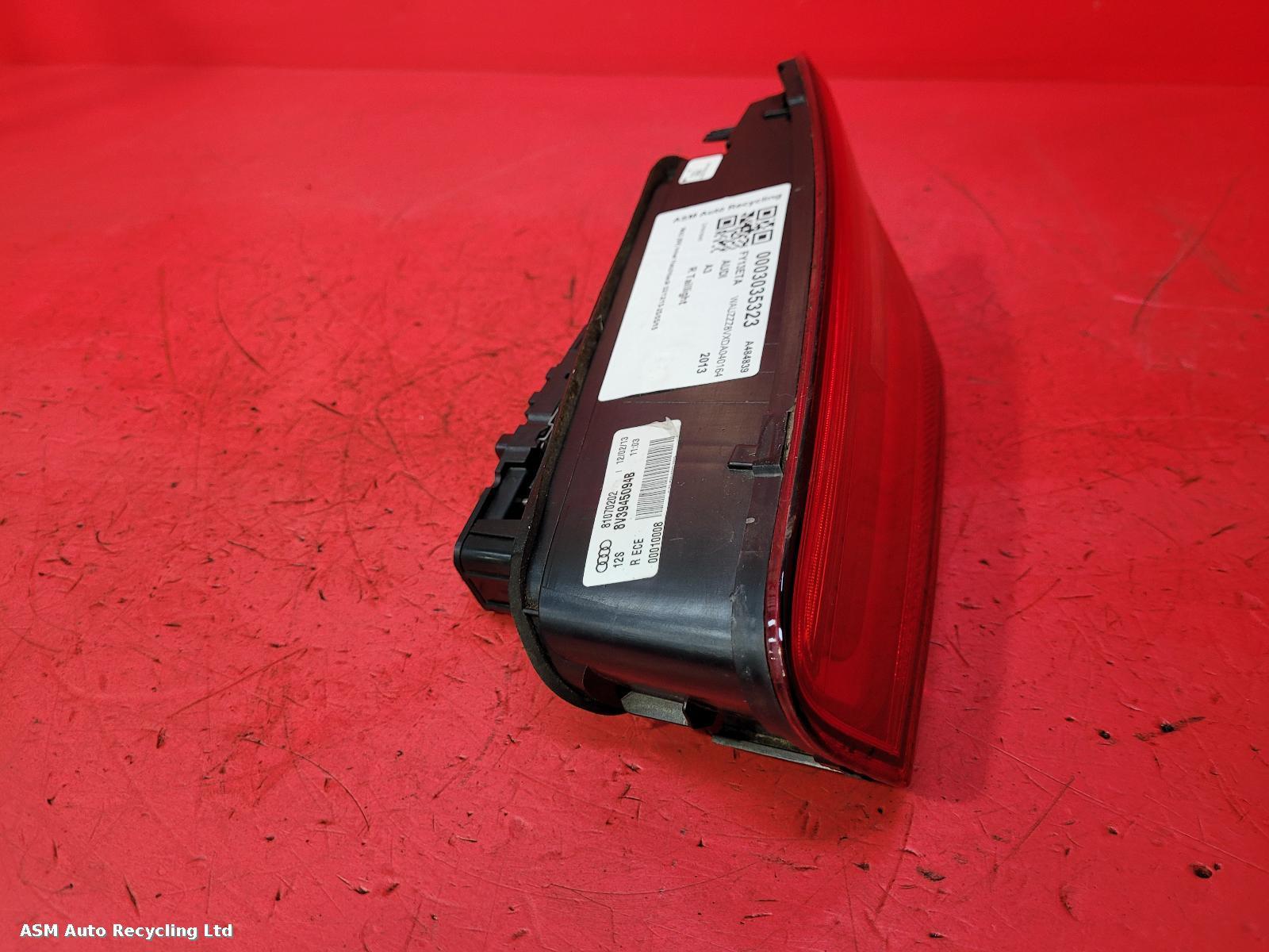 View Auto part R Taillight Audi A3 2013