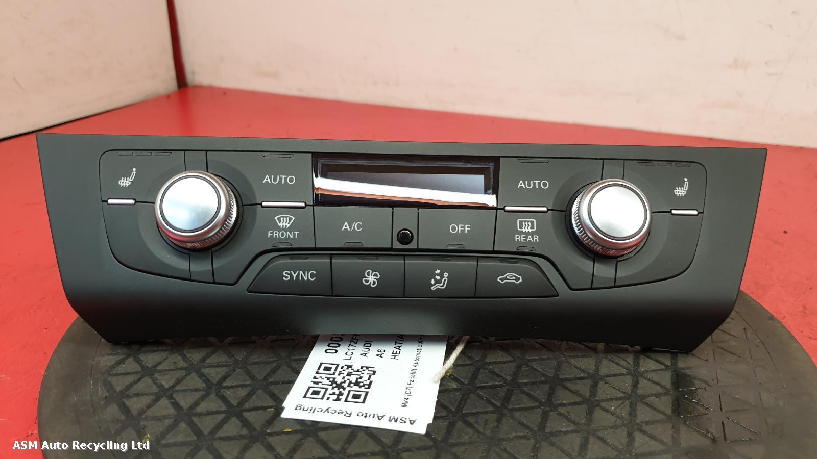 View Auto part Heater/AC Controller Audi A6 2017