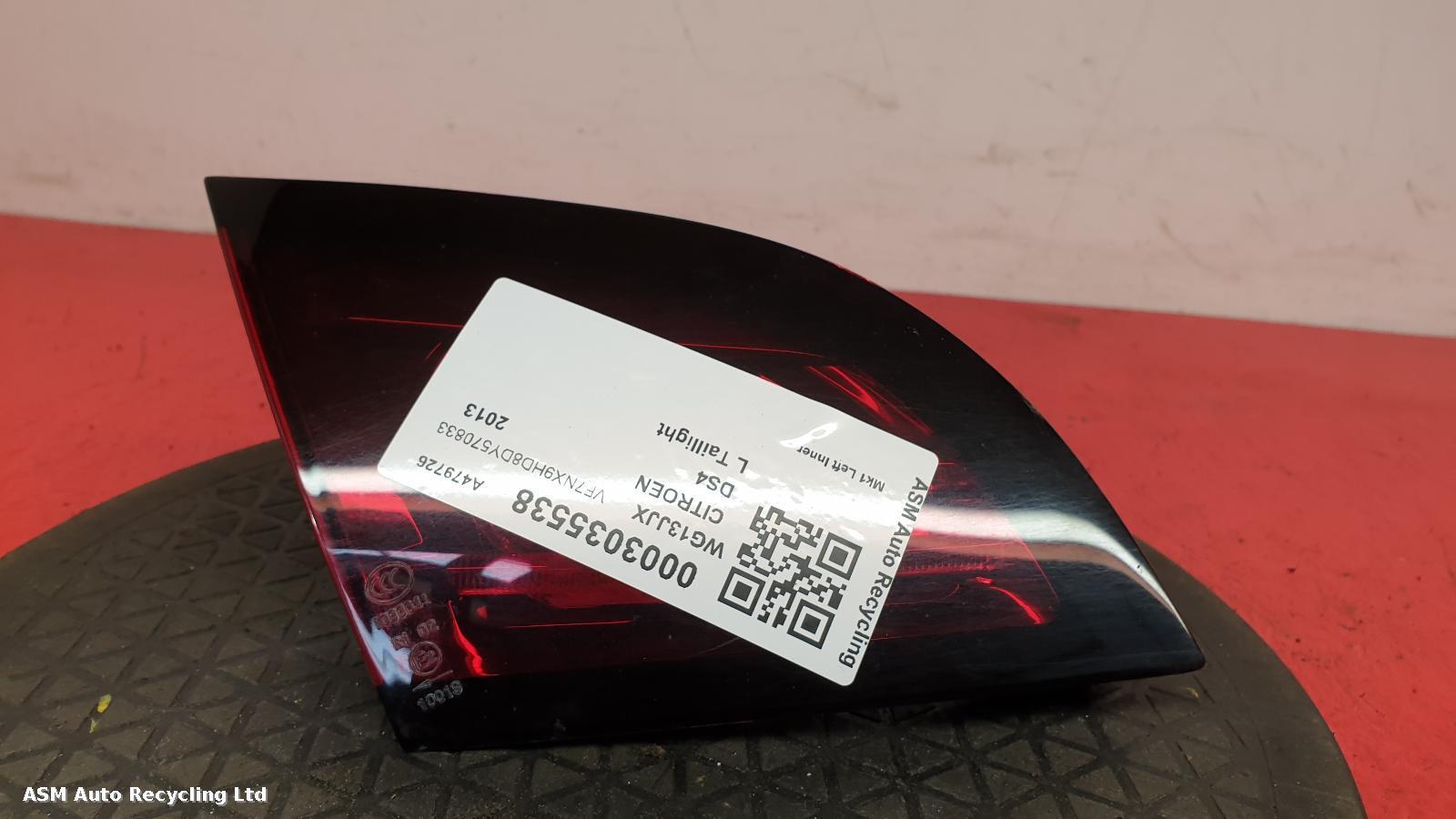 View Auto part L Taillight Citroen Ds4 2013