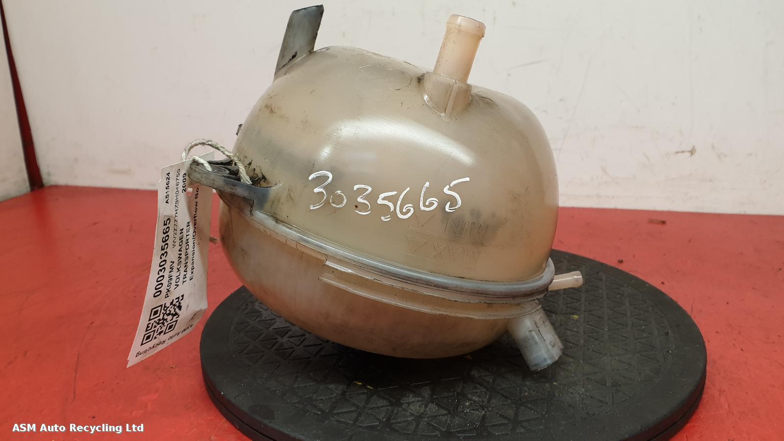 View Auto part Overflow Bottle Volkswagen Transporter 2009