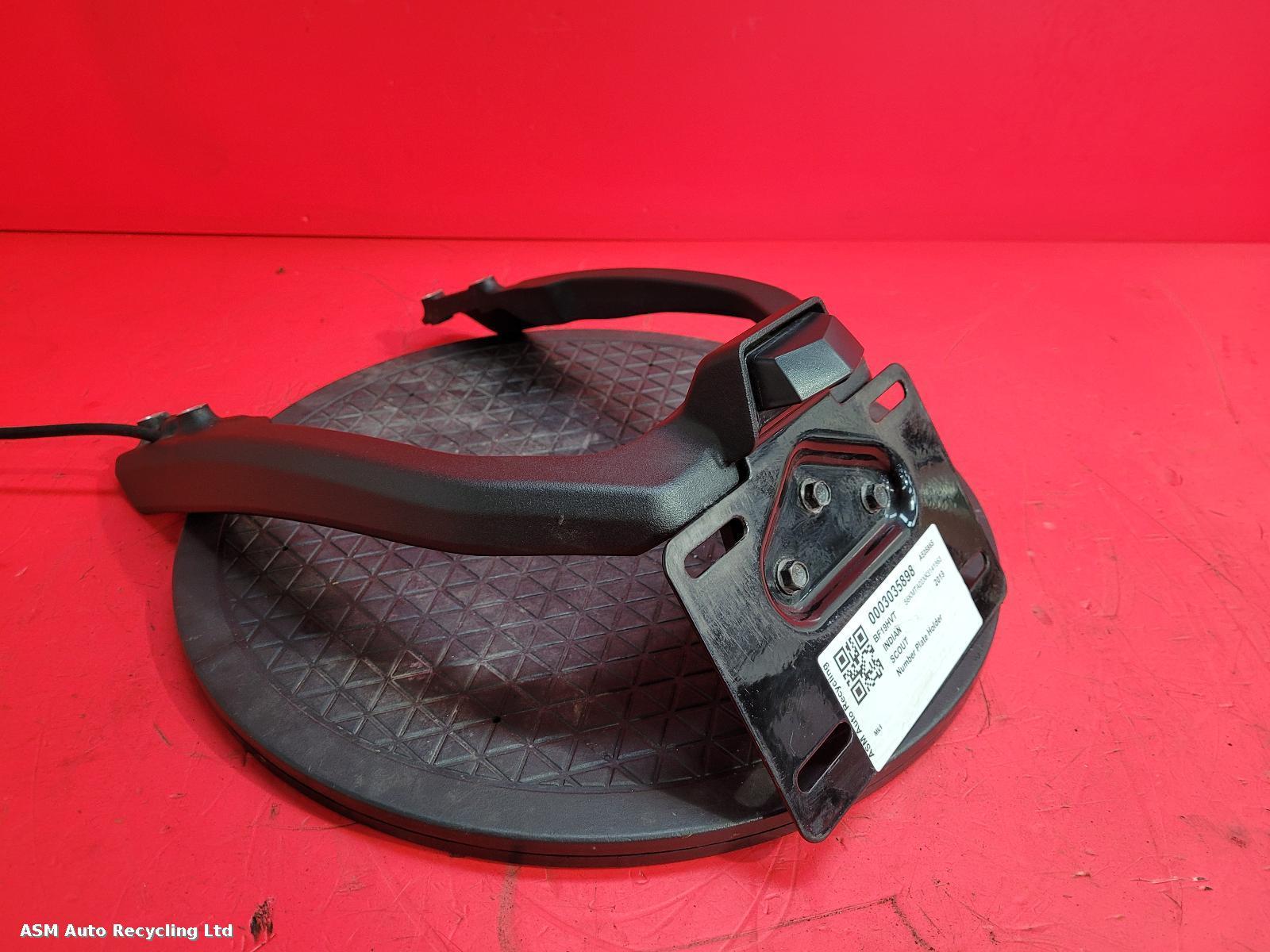 View Auto part Number Plate Holder Indian Scout 2019