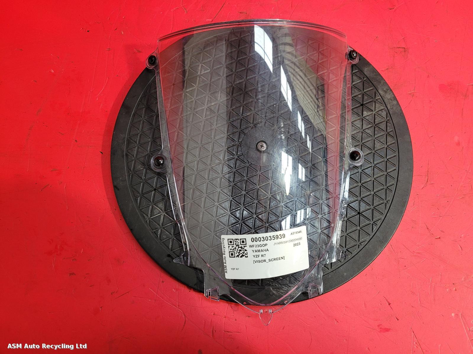 View Auto part Visor Screen Yamaha Yzf R7 2023