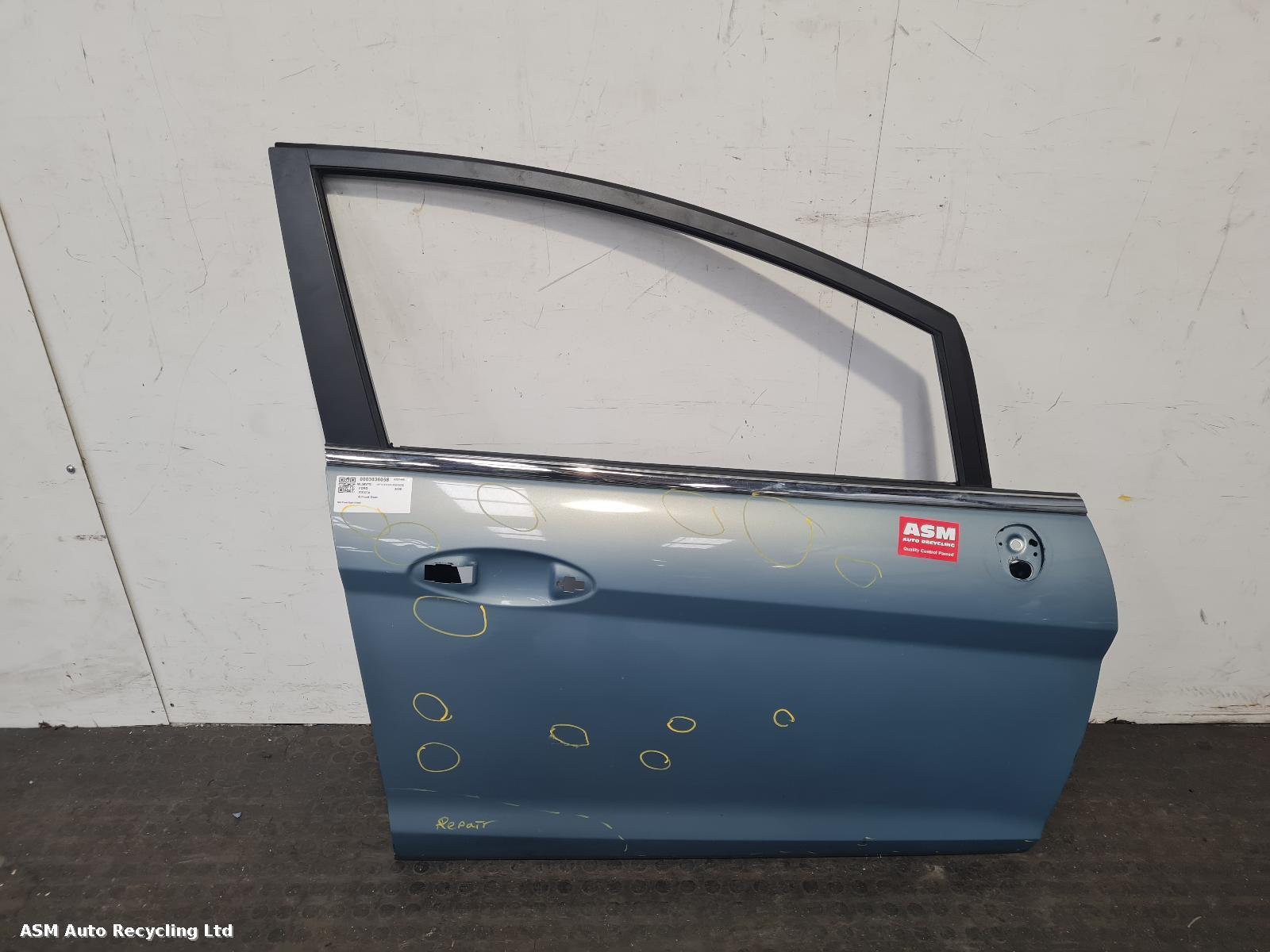 View Auto part R Front Door Ford Fiesta 2008