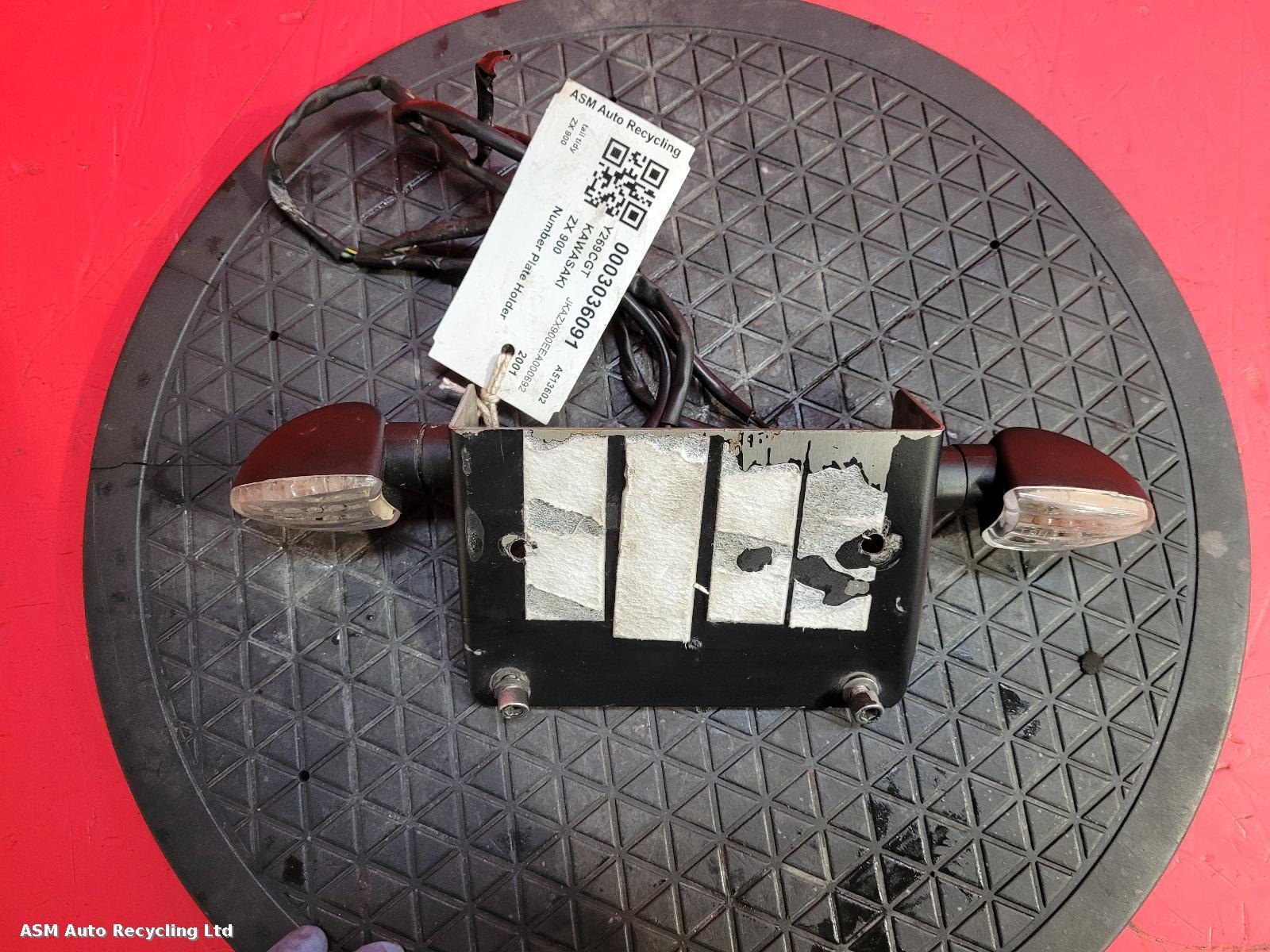 View Auto part Number Plate Holder Kawasaki Zx 900 2001