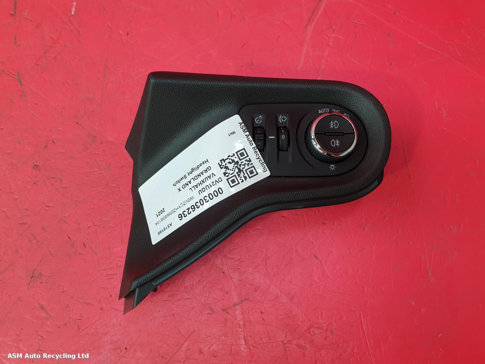 View Auto part Headlight Switch Vauxhall Grandland X 2021
