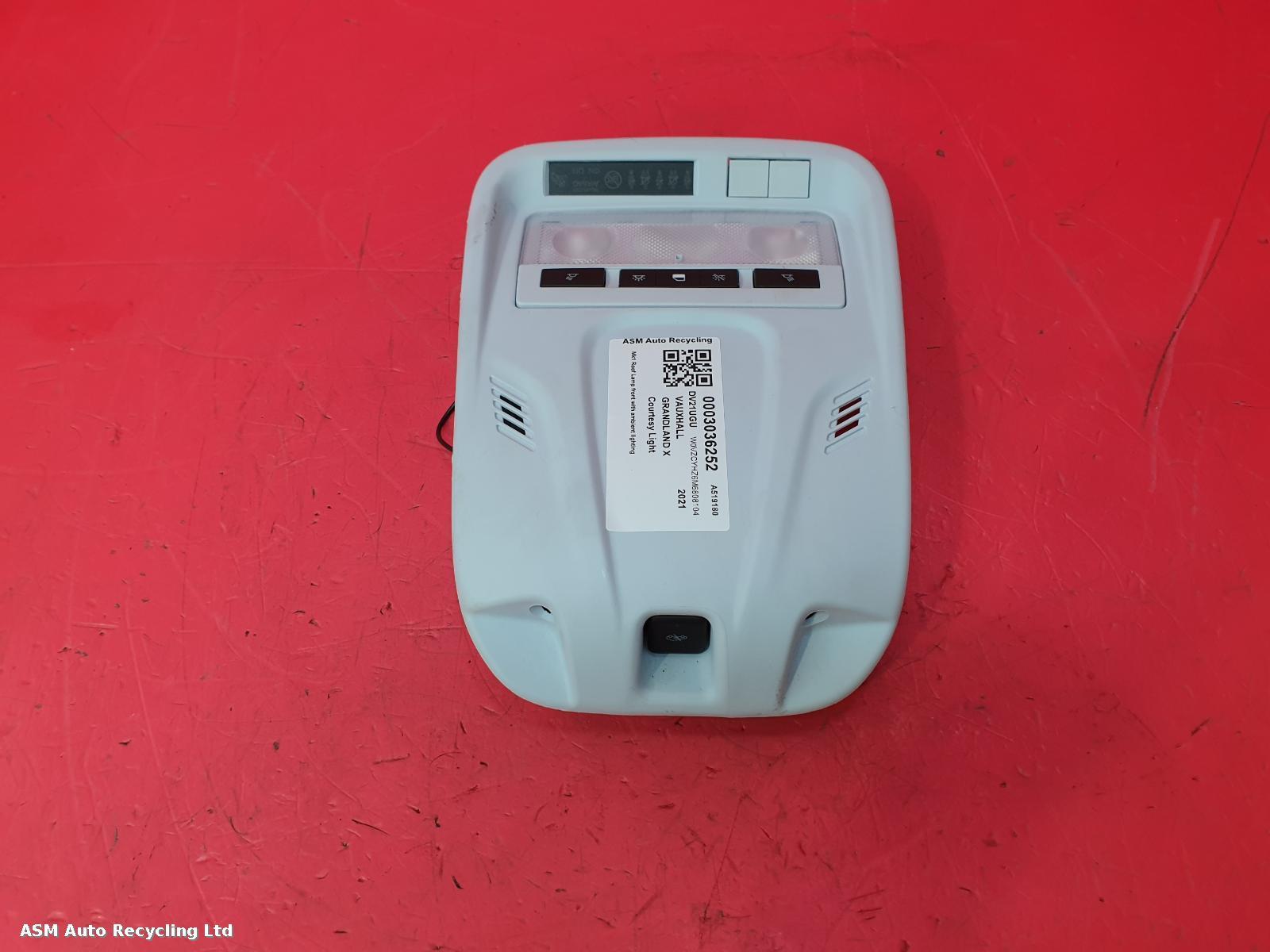 View Auto part Courtesy Light Vauxhall Grandland X 2021