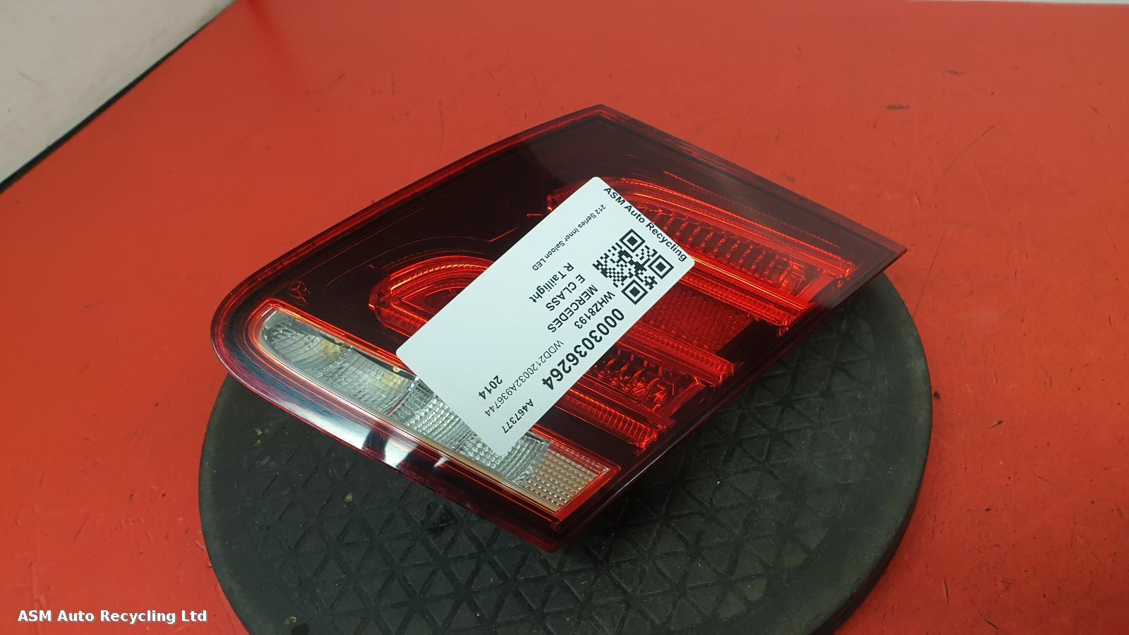 View Auto part R Taillight Mercedes E Class 2014