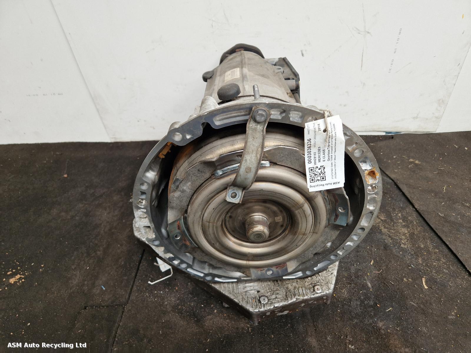 View Auto part Gearbox Mercedes E Class 2014