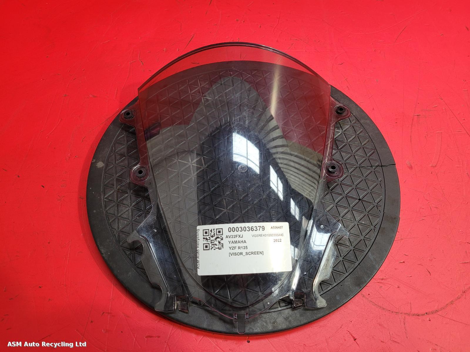 View Auto part Visor Screen Yamaha Yzf R125 2022