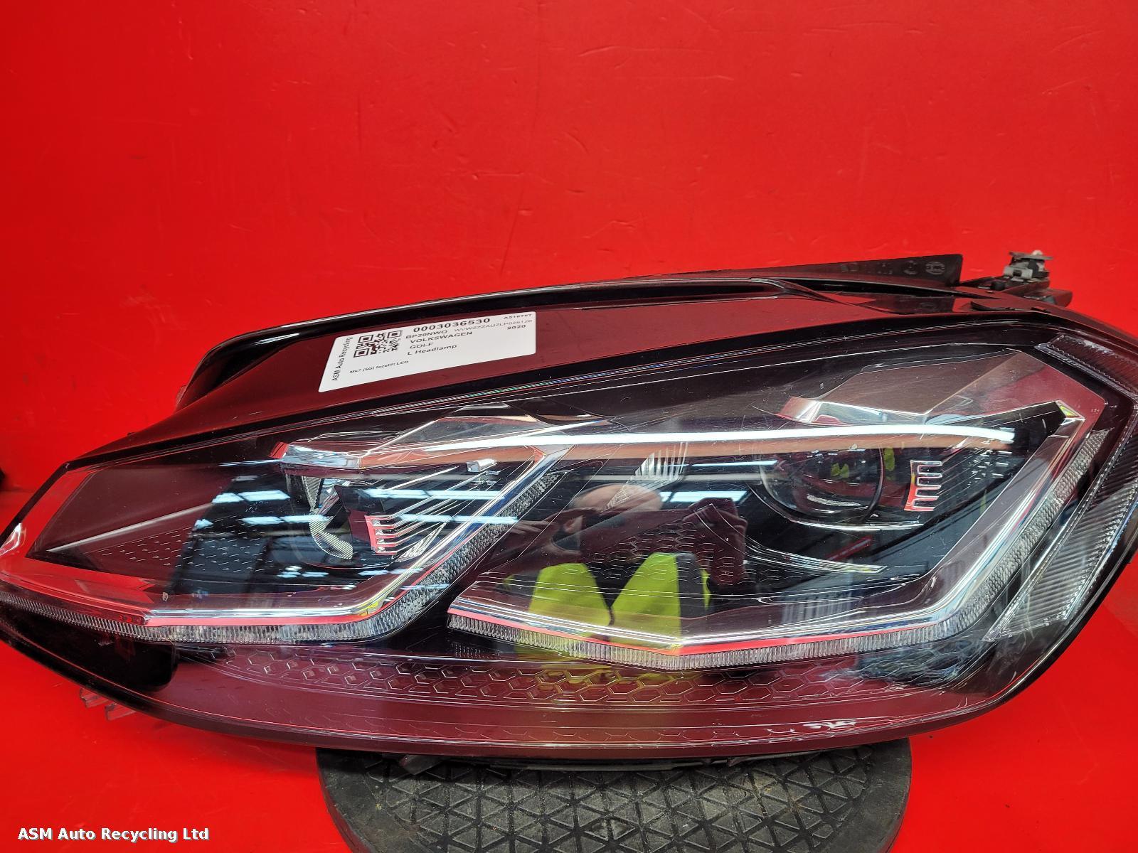View Auto part L Headlamp Volkswagen Golf 2020