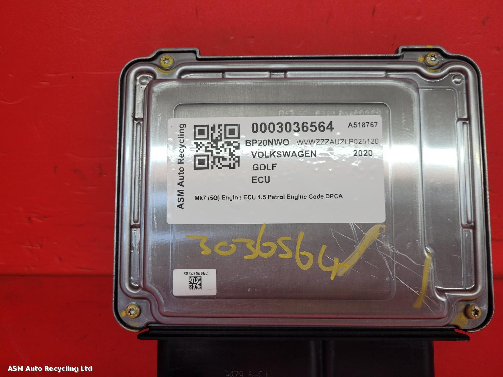View Auto part ECU Volkswagen Golf 2020