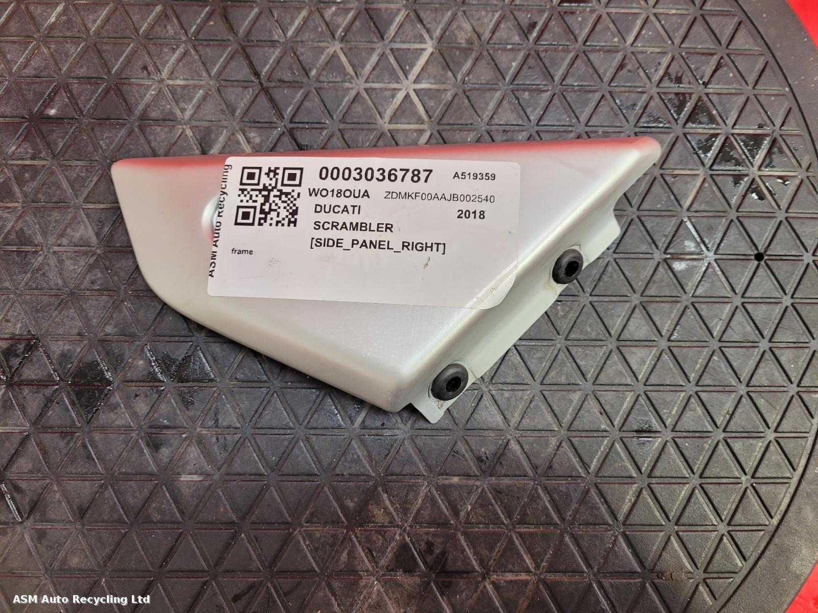 View Auto part Side Panel Right Ducati Scrambler 2018