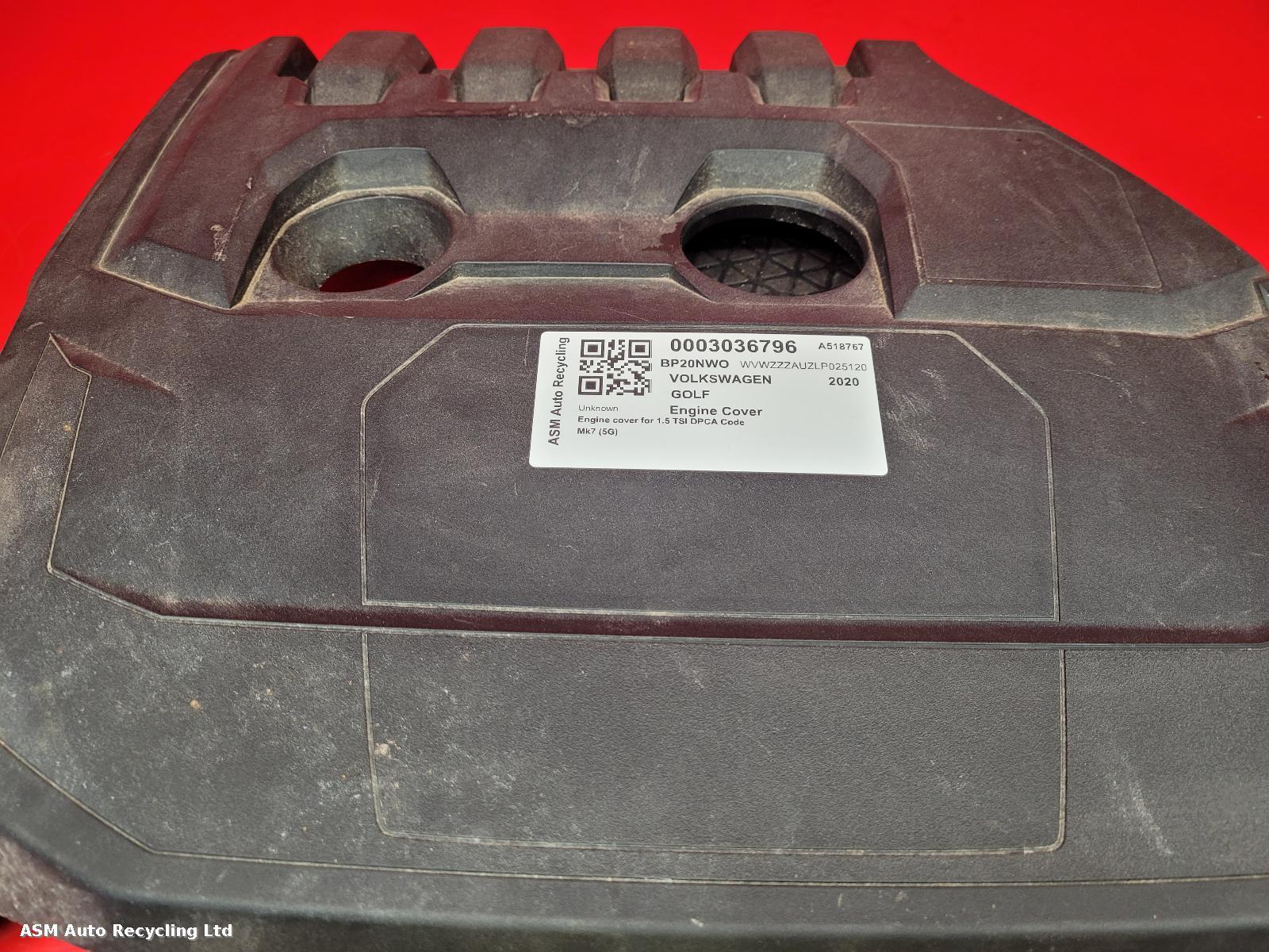 View Auto part Engine Cover Volkswagen Golf 2020