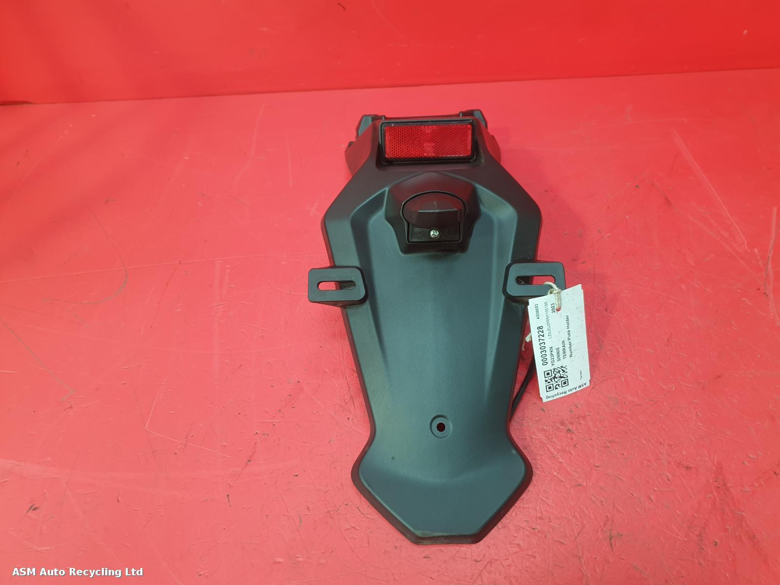 View Auto part Number Plate Holder Sinnis Terrain 2023