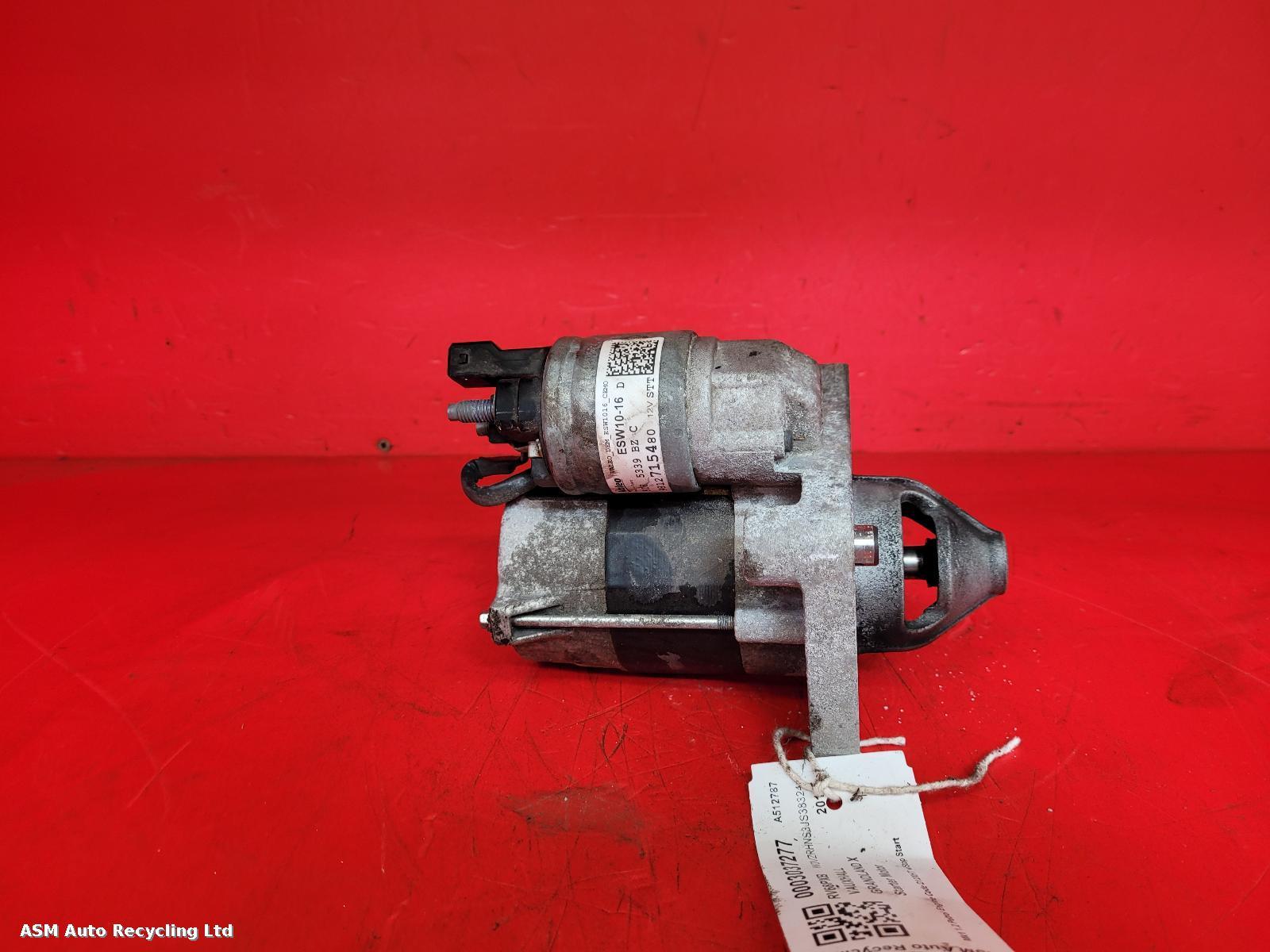 2018 Vauxhall Grandland X Starter Motor View Auto part Starter Motor Vauxhall Grandland X 2018