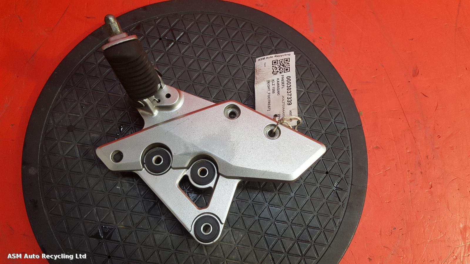 View Auto part Right Footrest Kawasaki Klz 1000 2013