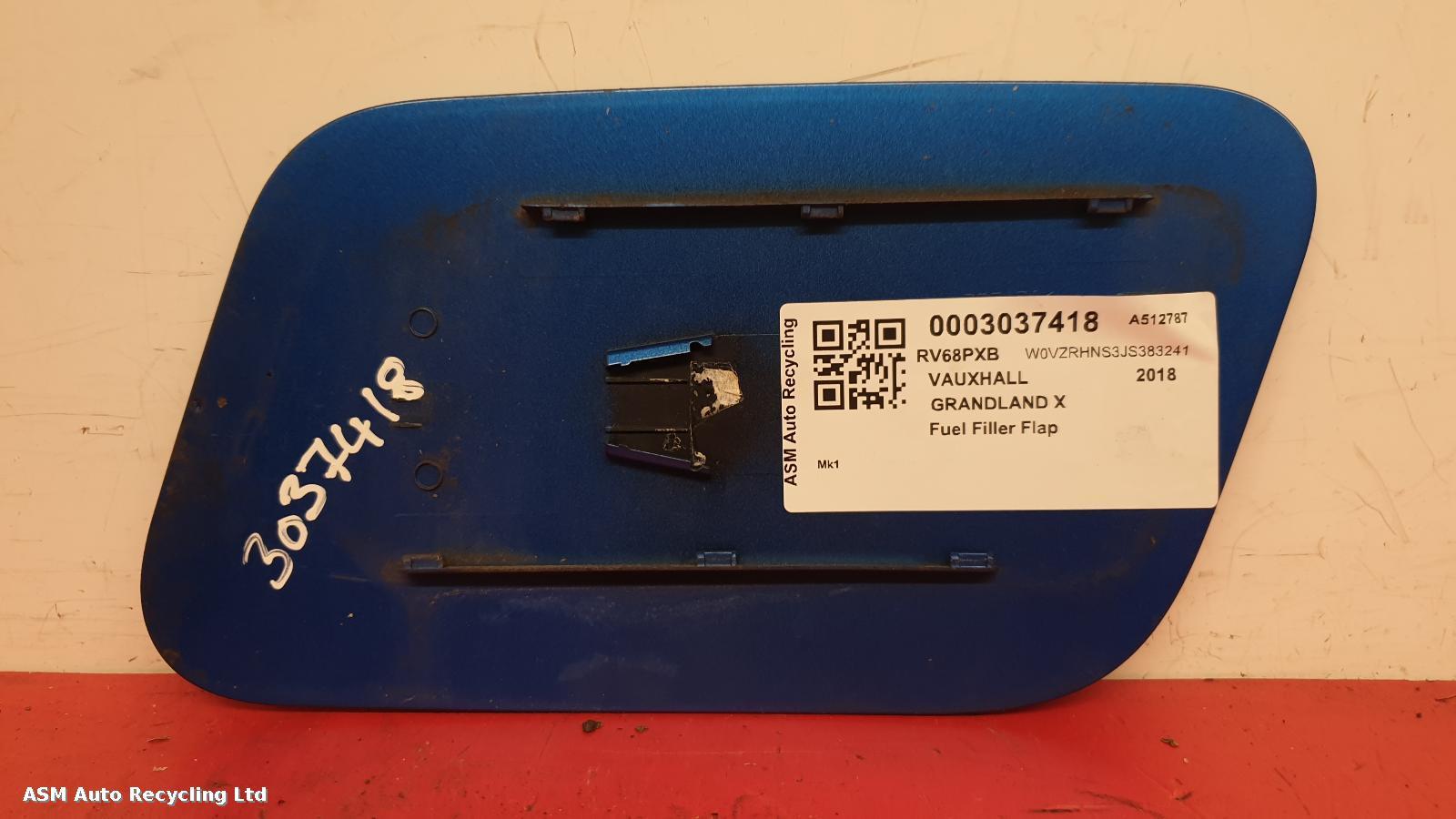 View Auto part Fuel Filler Flap Vauxhall Grandland X 2018