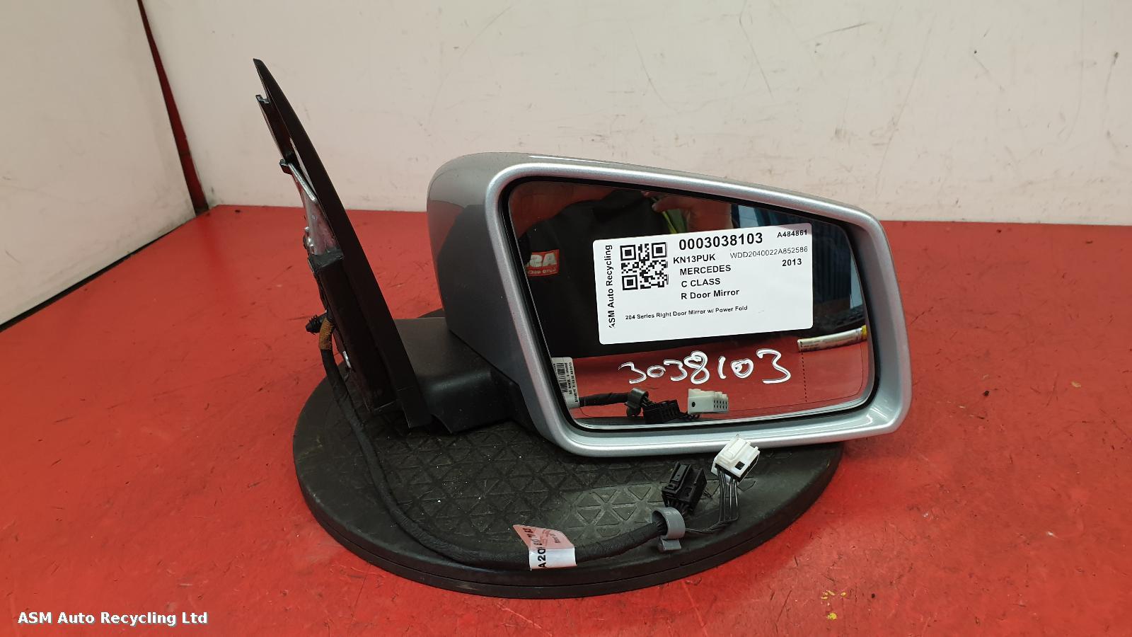 View Auto part R Door Mirror Mercedes C Class 2013