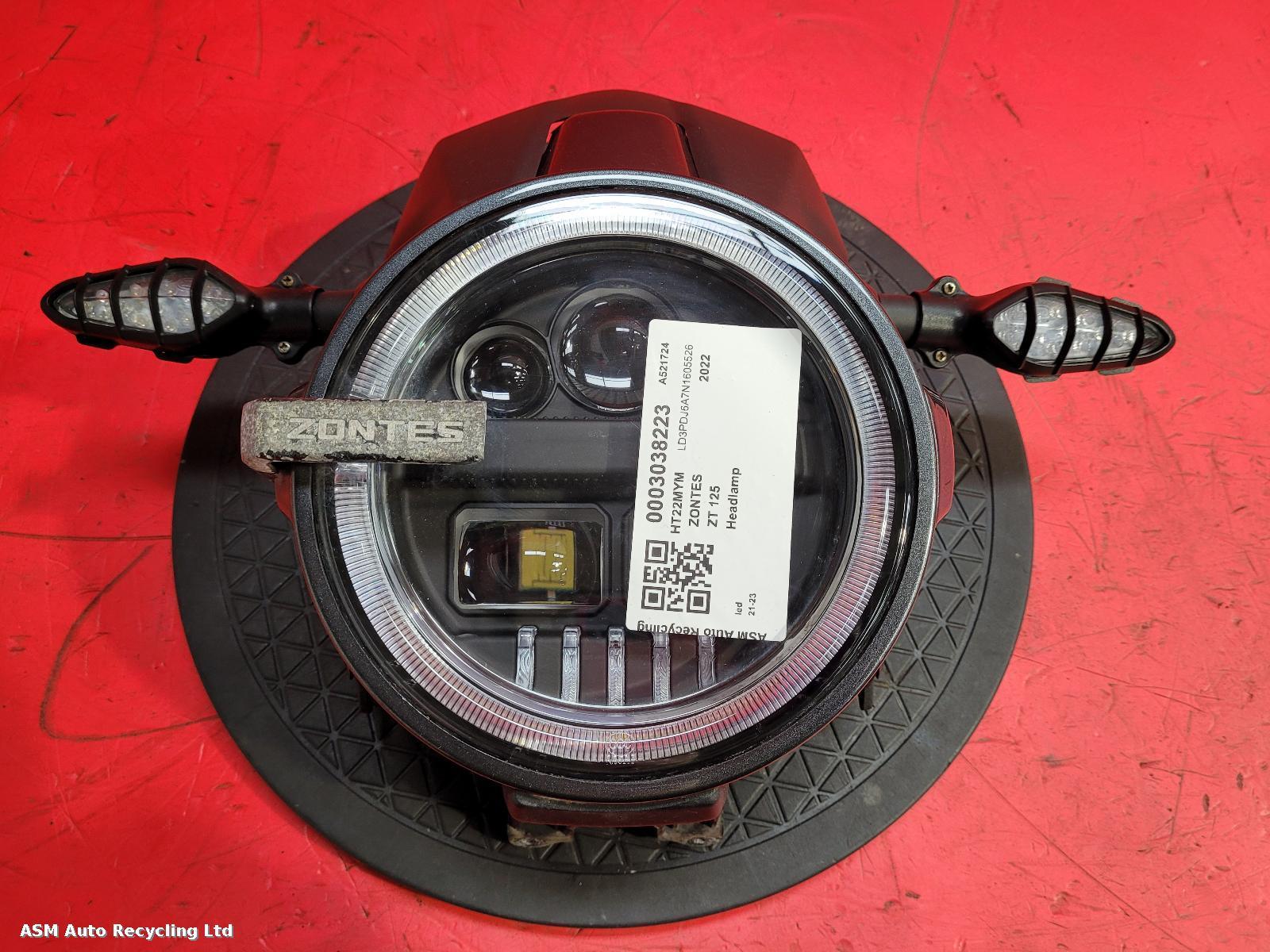 View Auto part Headlamp Zontes Zt 125 2022