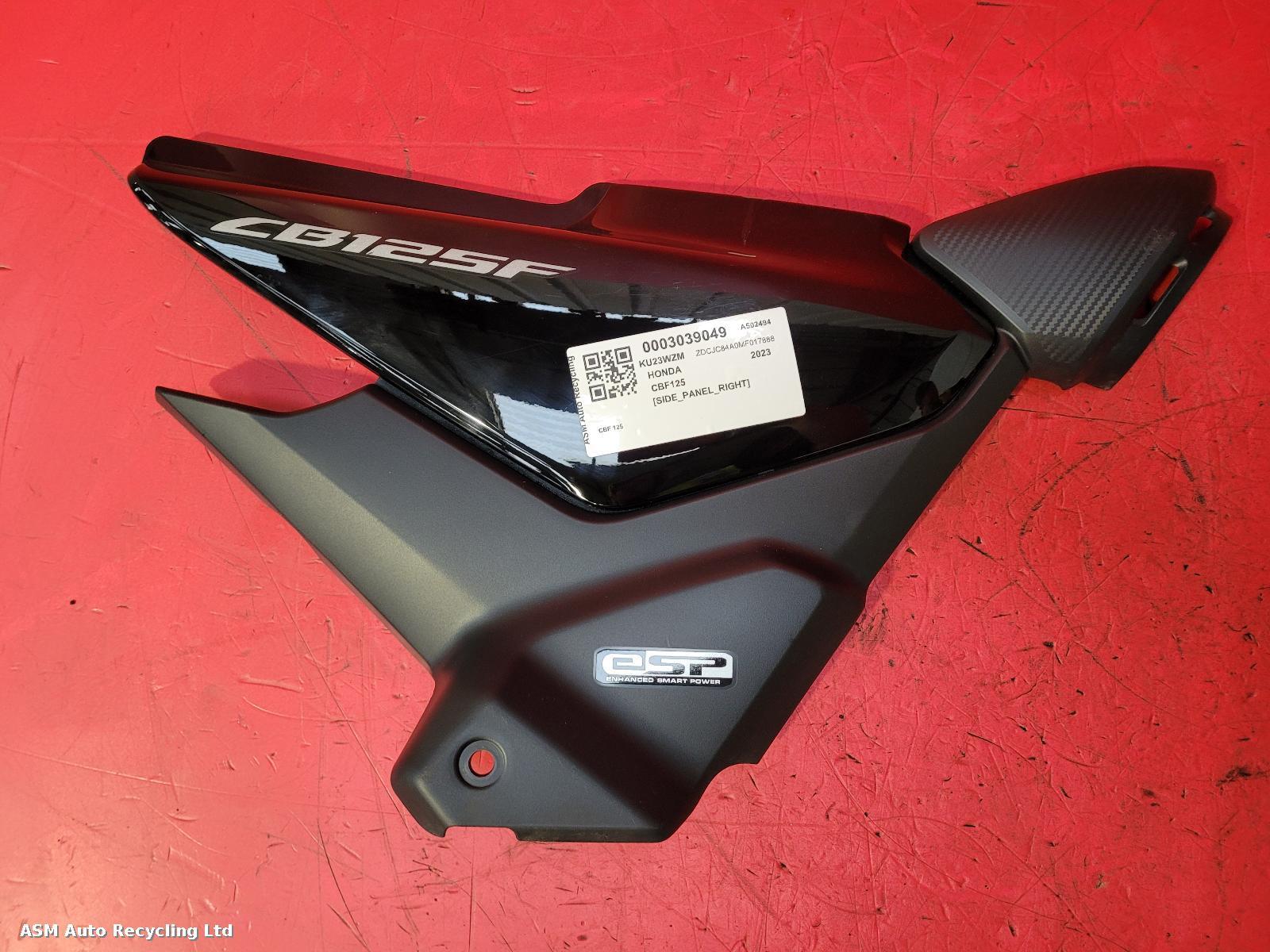 View Auto part Side Panel Right Honda Cbf125 2023