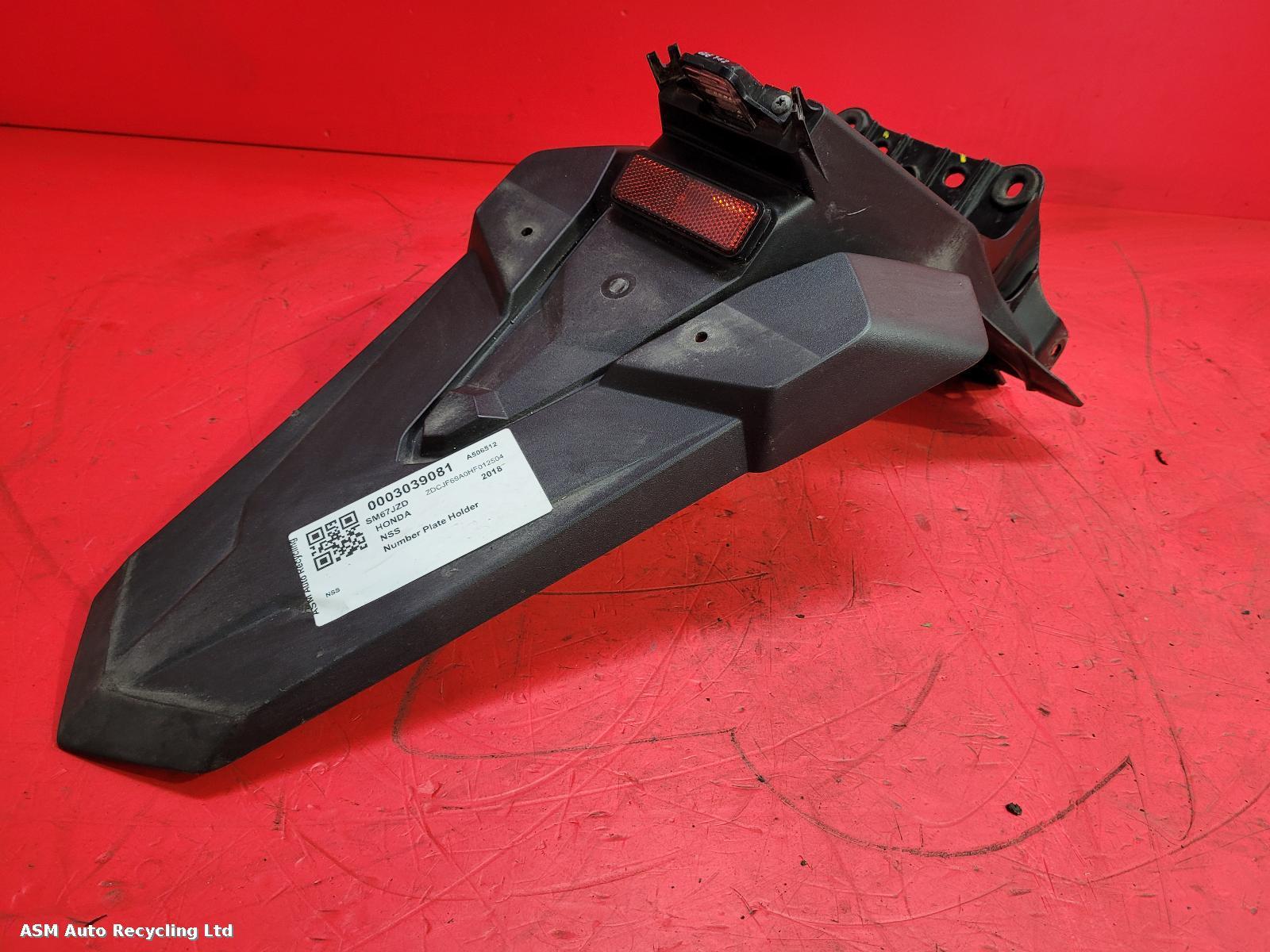 View Auto part Number Plate Holder Honda Nss 2018