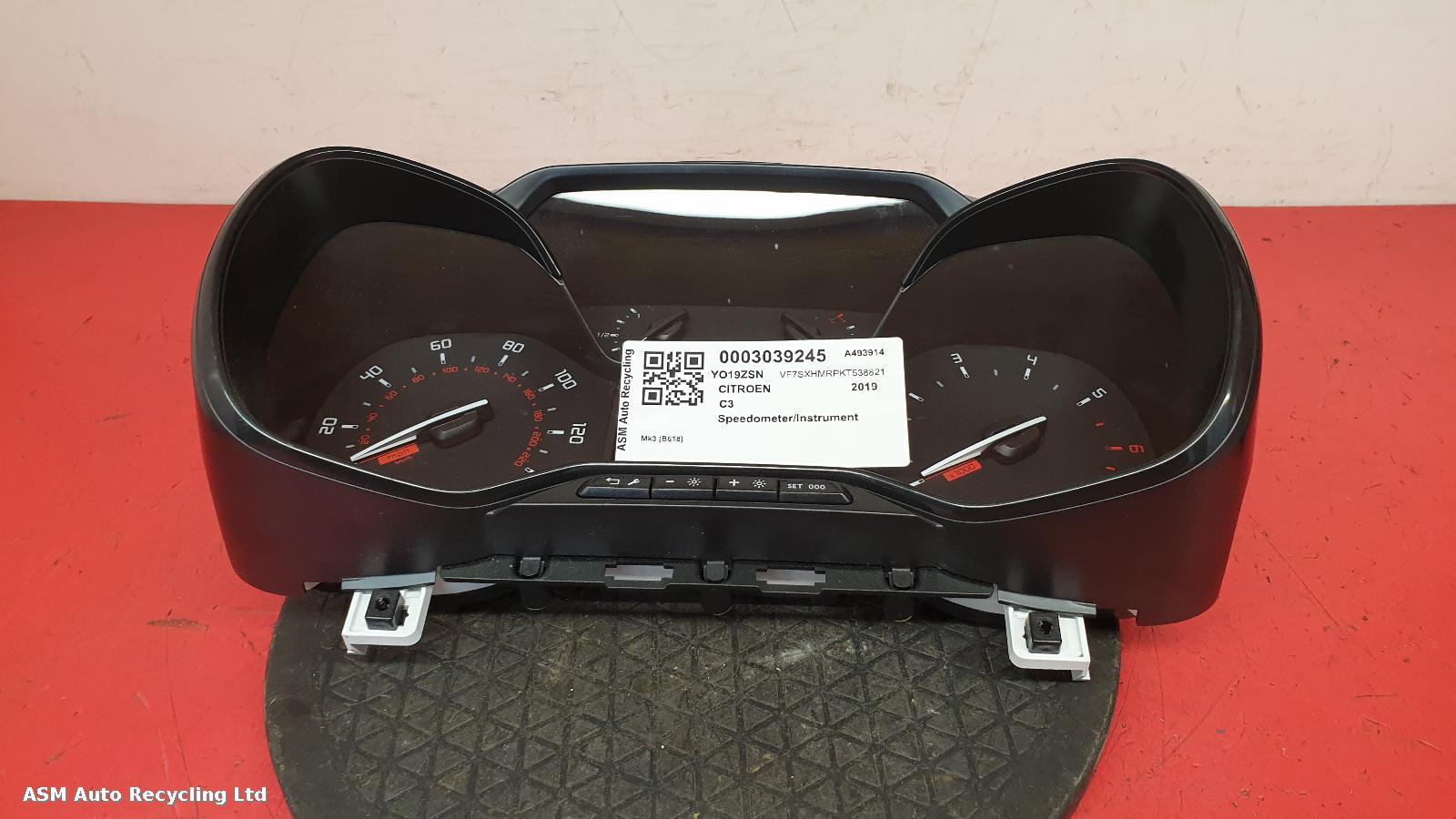 View Auto part Speedometer Citroen C3 2019