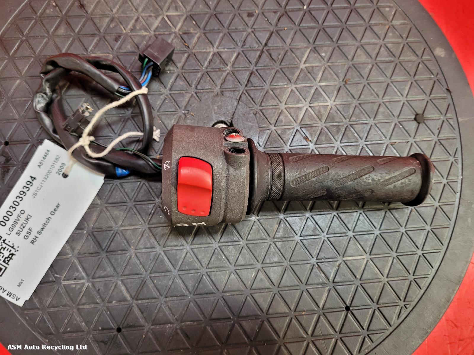 View Auto part RH Switch Gear Suzuki Gsf 2009