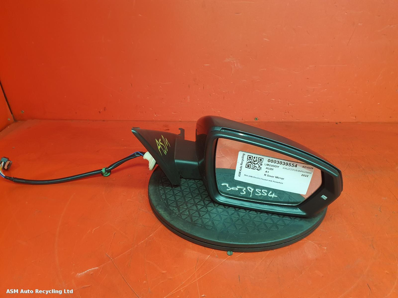 View Auto part R Door Mirror Audi A1 2022