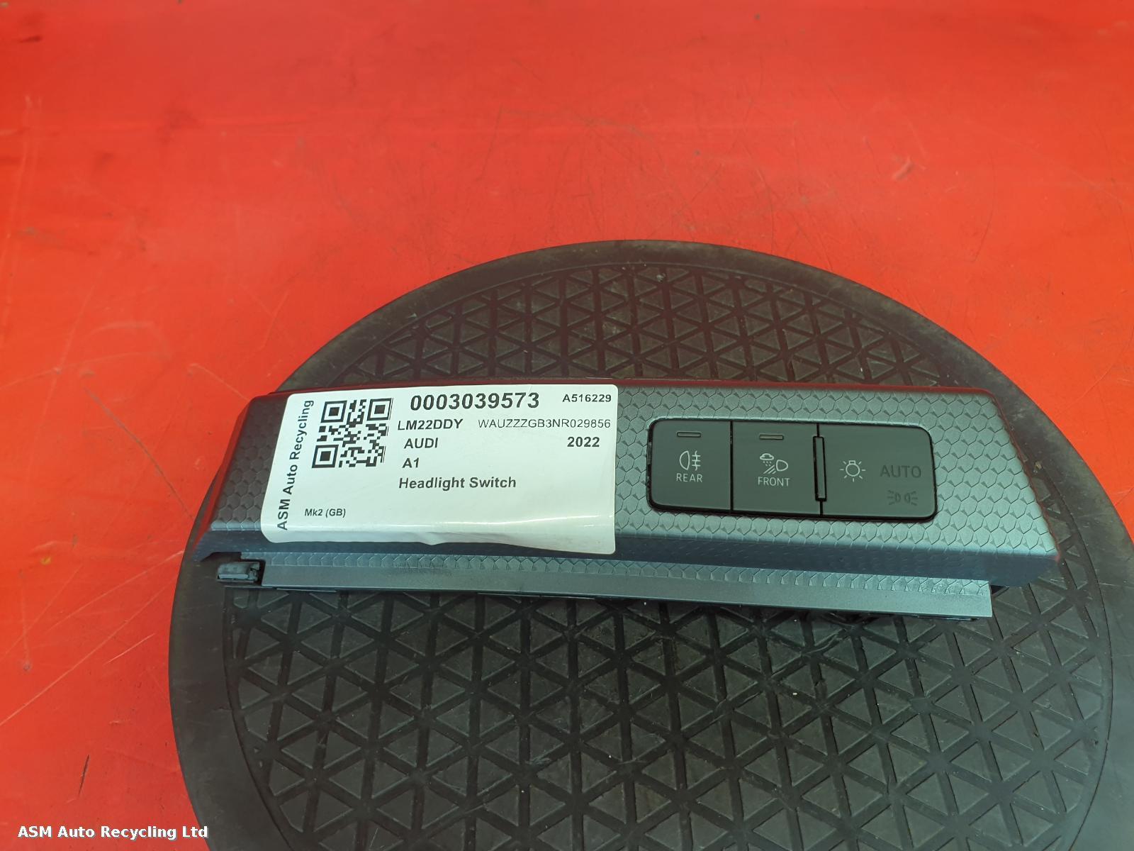 View Auto part Headlight Switch Audi A1 2022