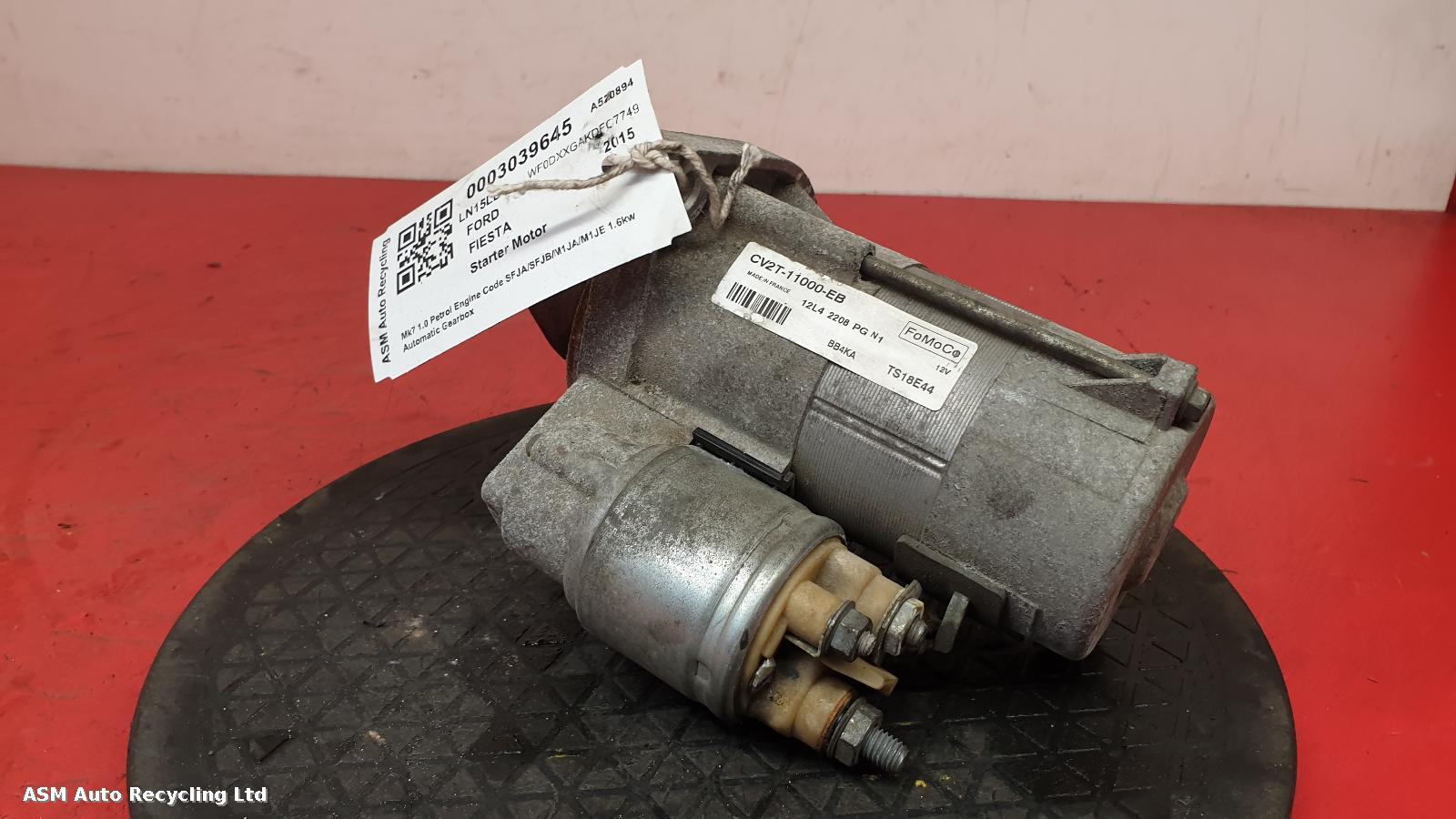 View Auto part Starter Motor Ford Fiesta 2015