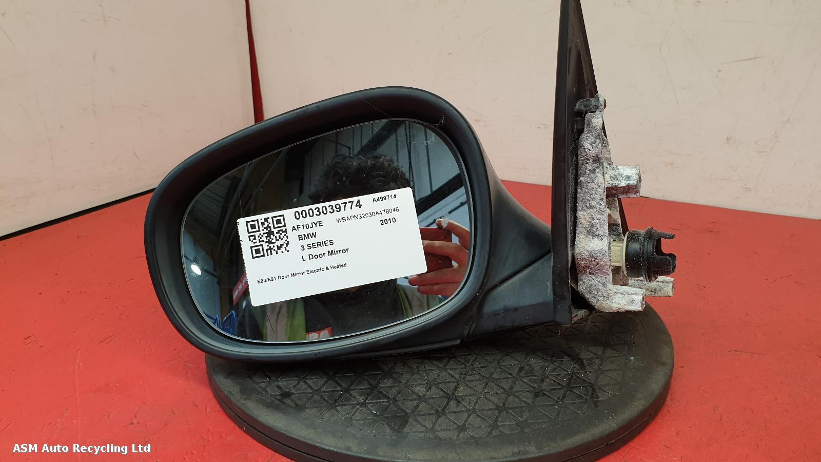 View Auto part L Door Mirror Bmw 3 Series 2010