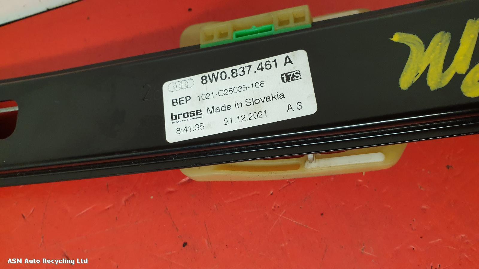 View Auto part LF Window Regulator Audi A4 2022
