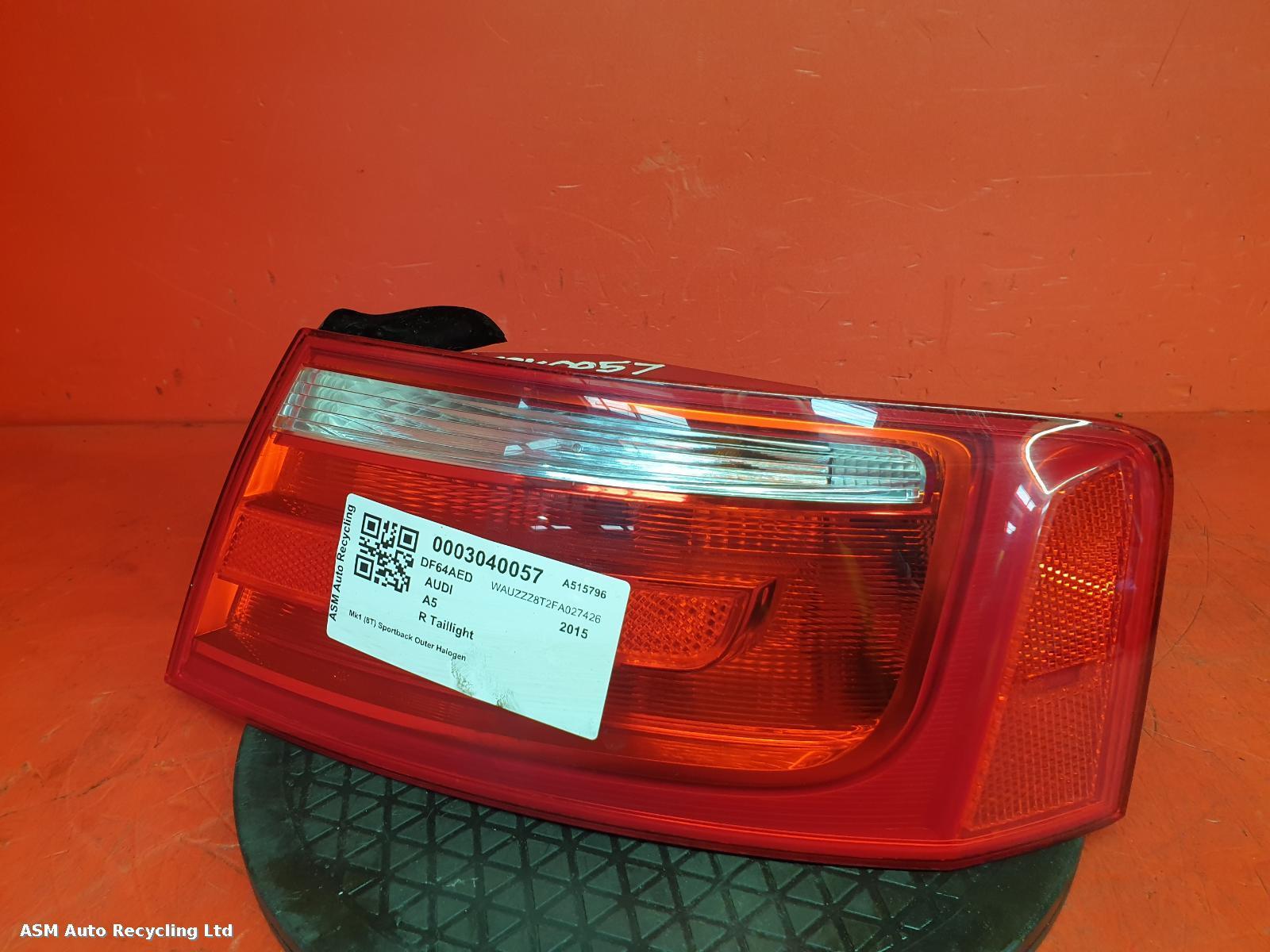 View Auto part R Taillight Audi A5 2015