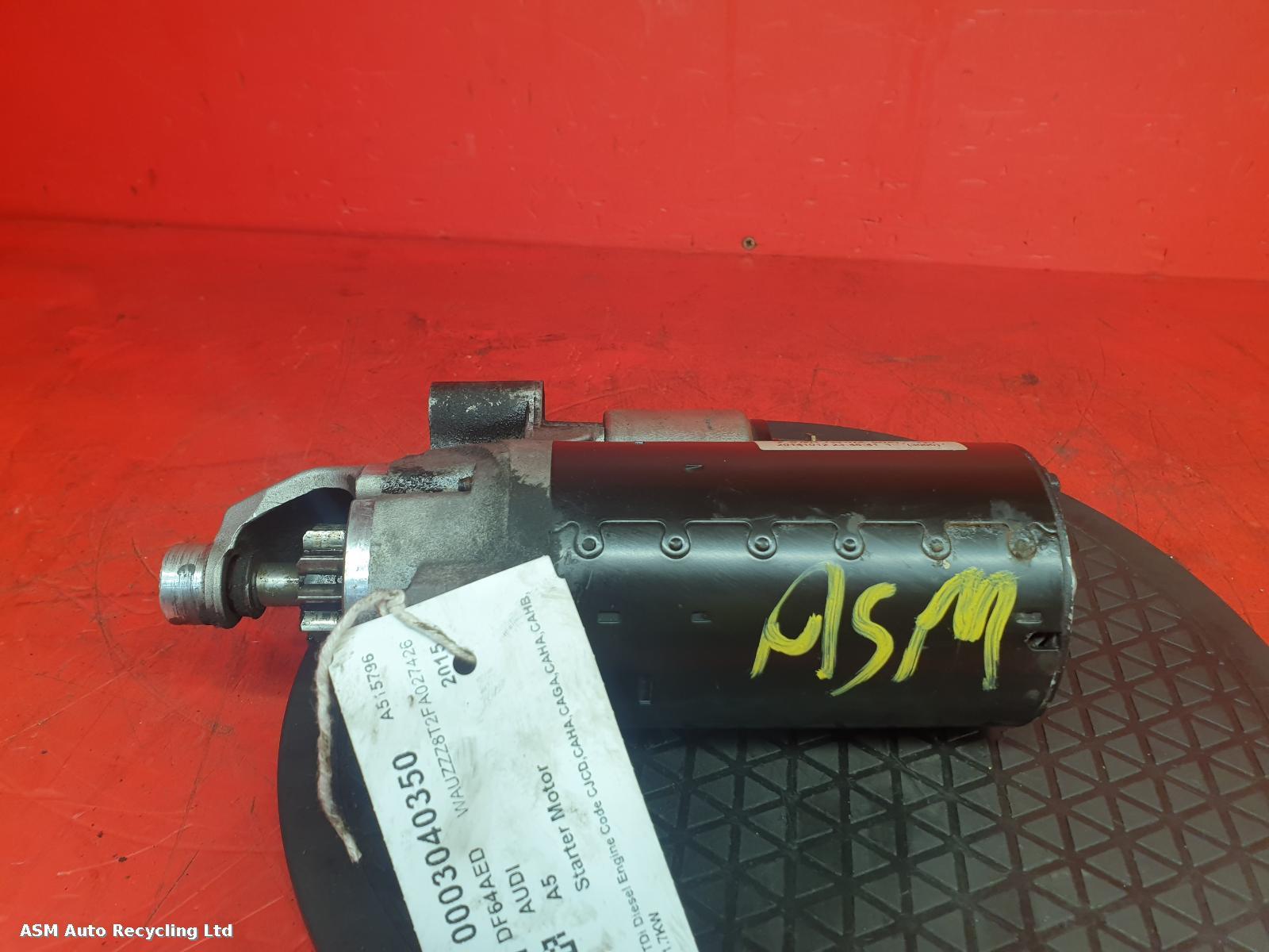 View Auto part Starter Motor Audi A5 2015