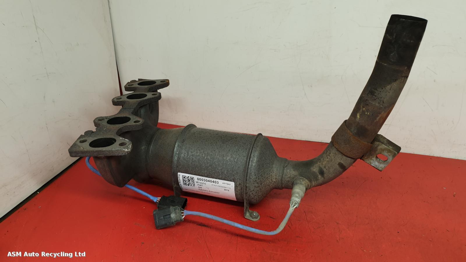 View Auto part Catalytic Converter Fiat 500 2012