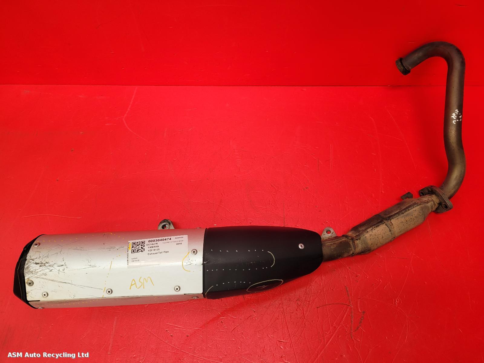 View Auto part Tail Pipe Yamaha Yzf R125 2014