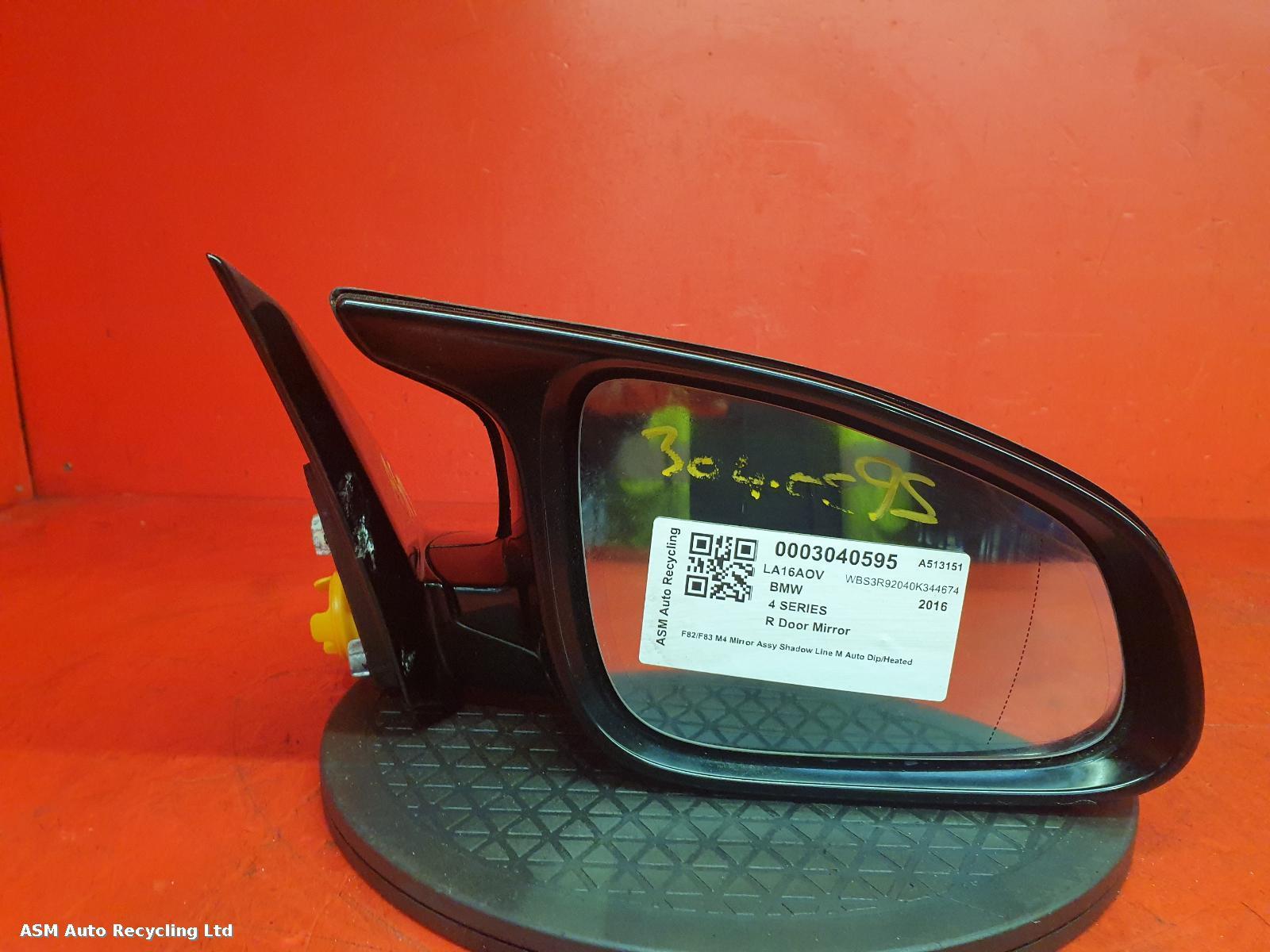 View Auto part R Door Mirror Bmw 4 Series 2016