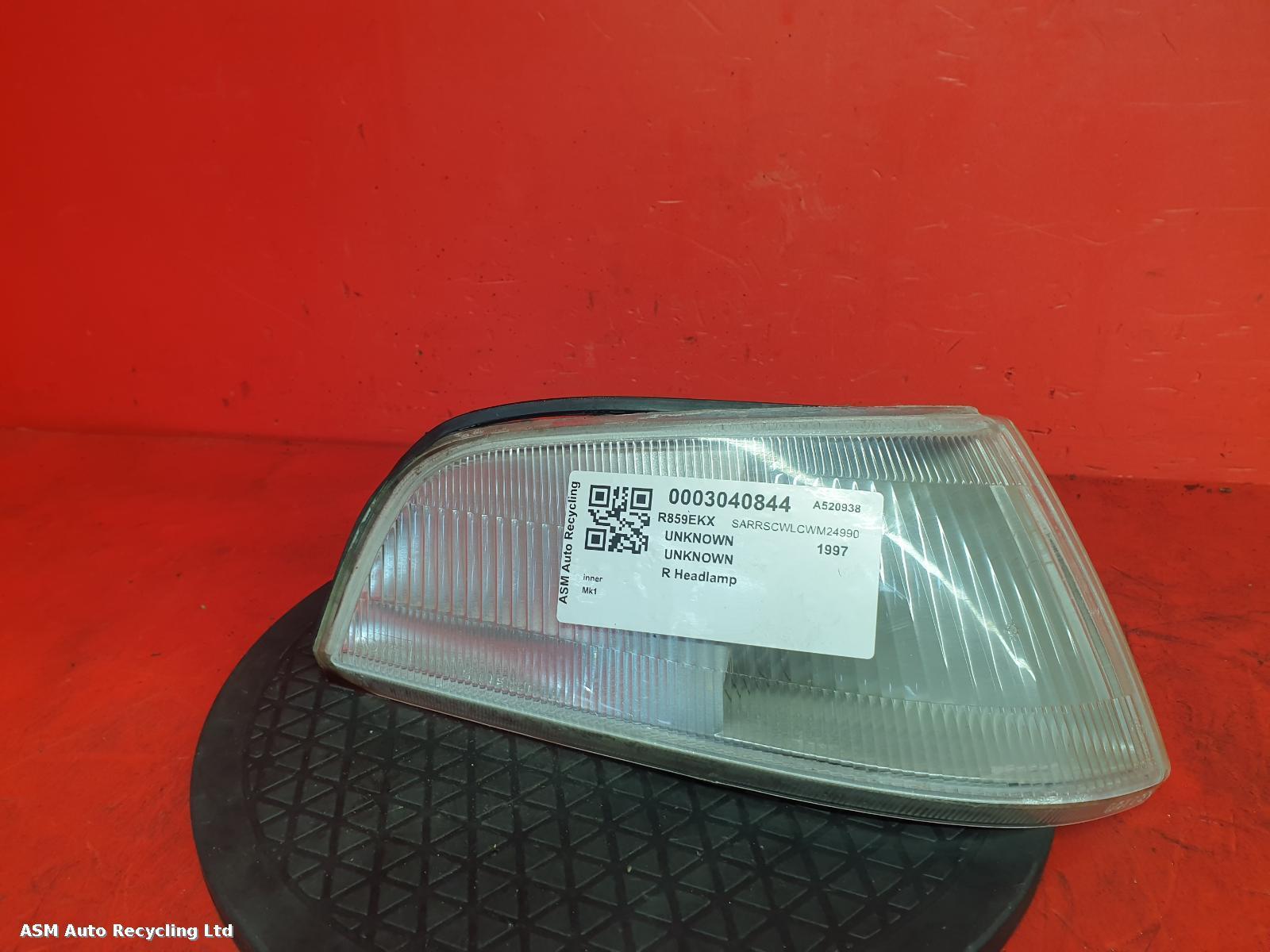 View Auto part R Headlamp Rover 800 Series 1997