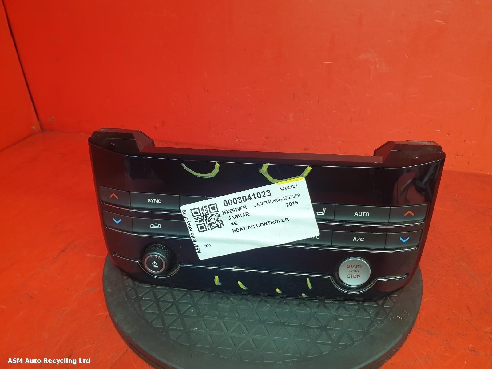 View Auto part Heater/AC Controller Jaguar Xe 2016