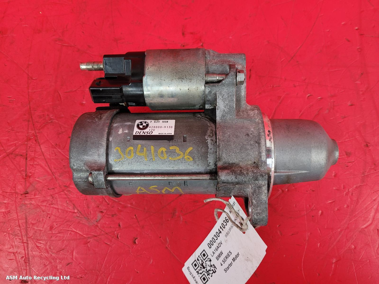 View Auto part Starter Motor Bmw 4 Series 2016