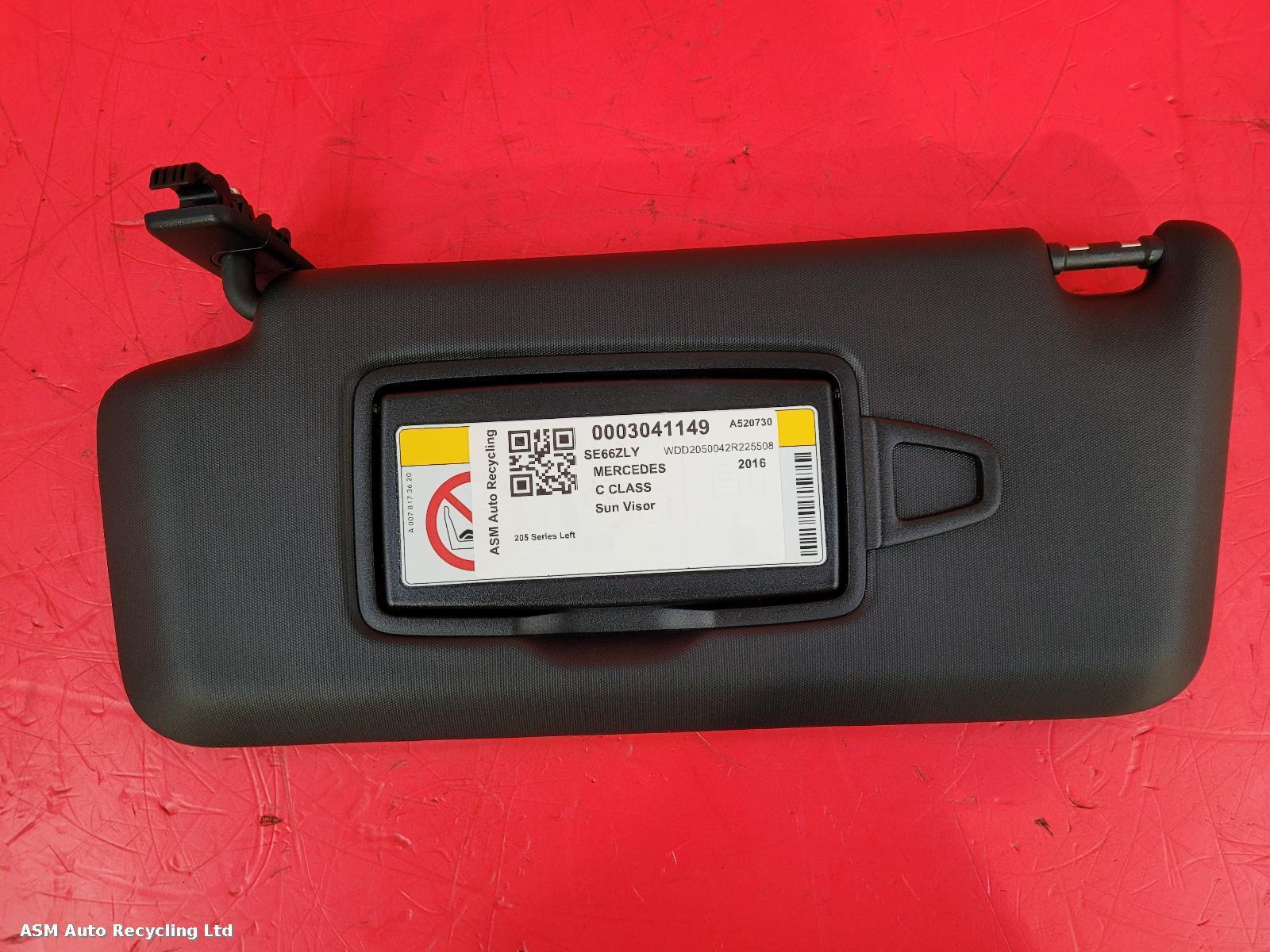 View Auto part Sun visor Mercedes C Class 2016