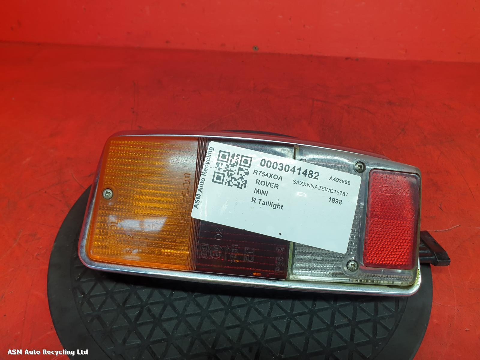 View Auto part R Taillight Rover Mini 1998