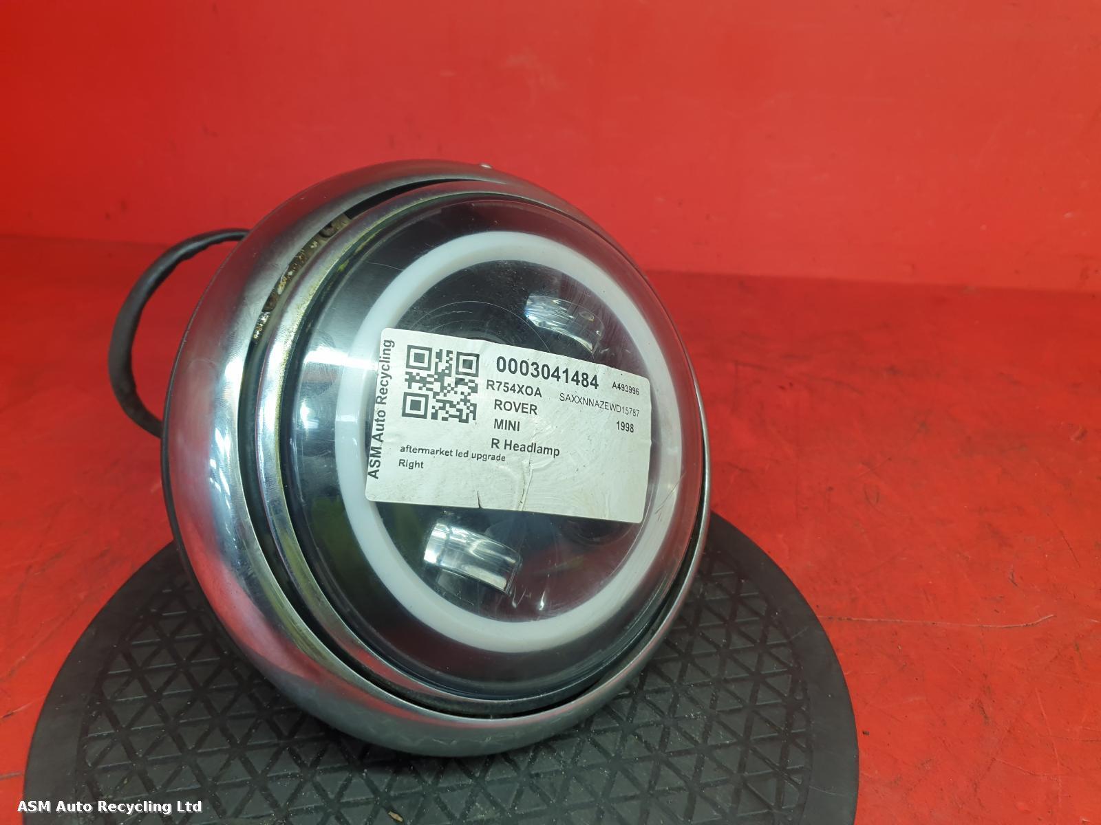 View Auto part R Headlamp Rover Mini 1998