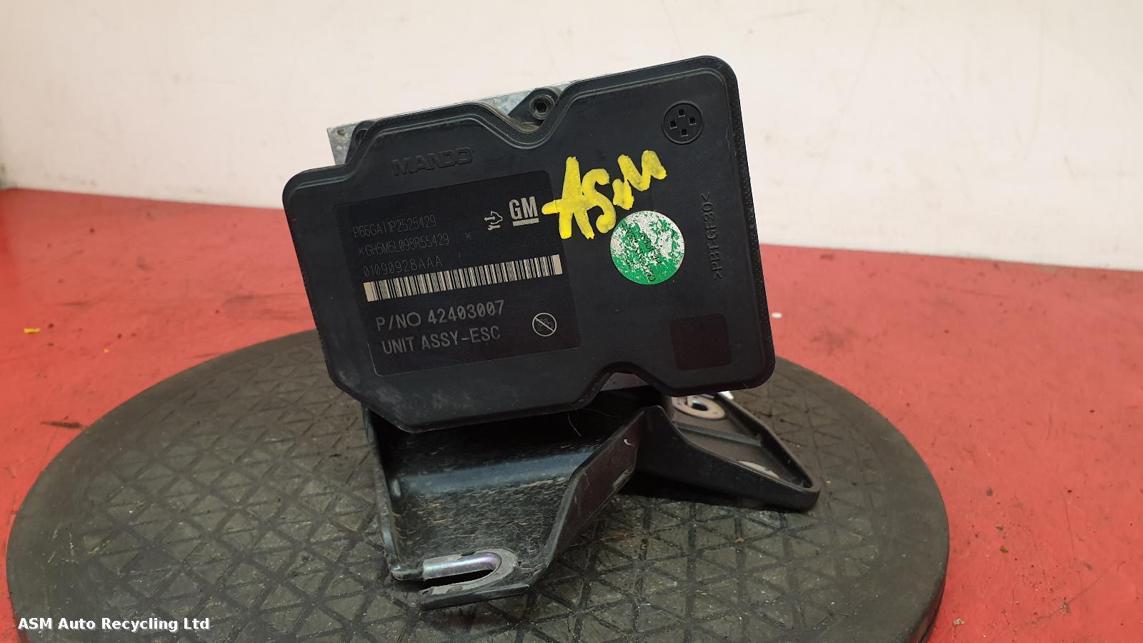 View Auto part ABS Pump/Modulator Vauxhall Mokka 2016