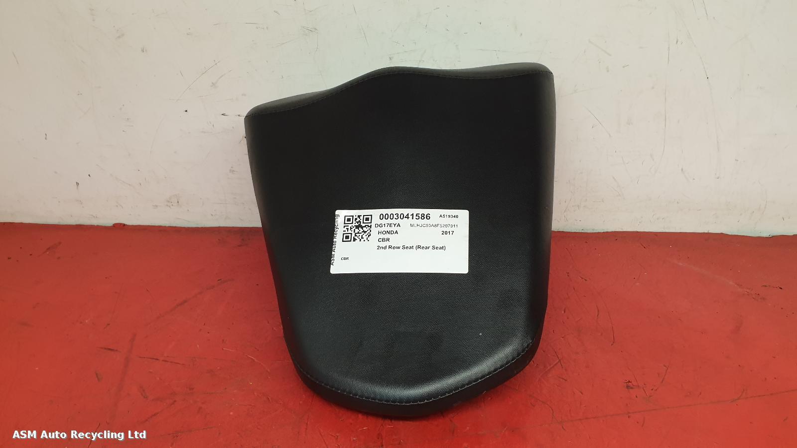 View Auto part 2nd Seat (Rear Seat) Honda Cbr 2017