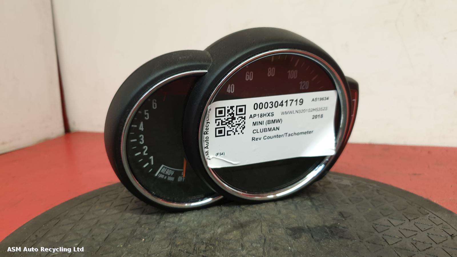 View Auto part Speedometer Mini (bmw) Clubman 2018