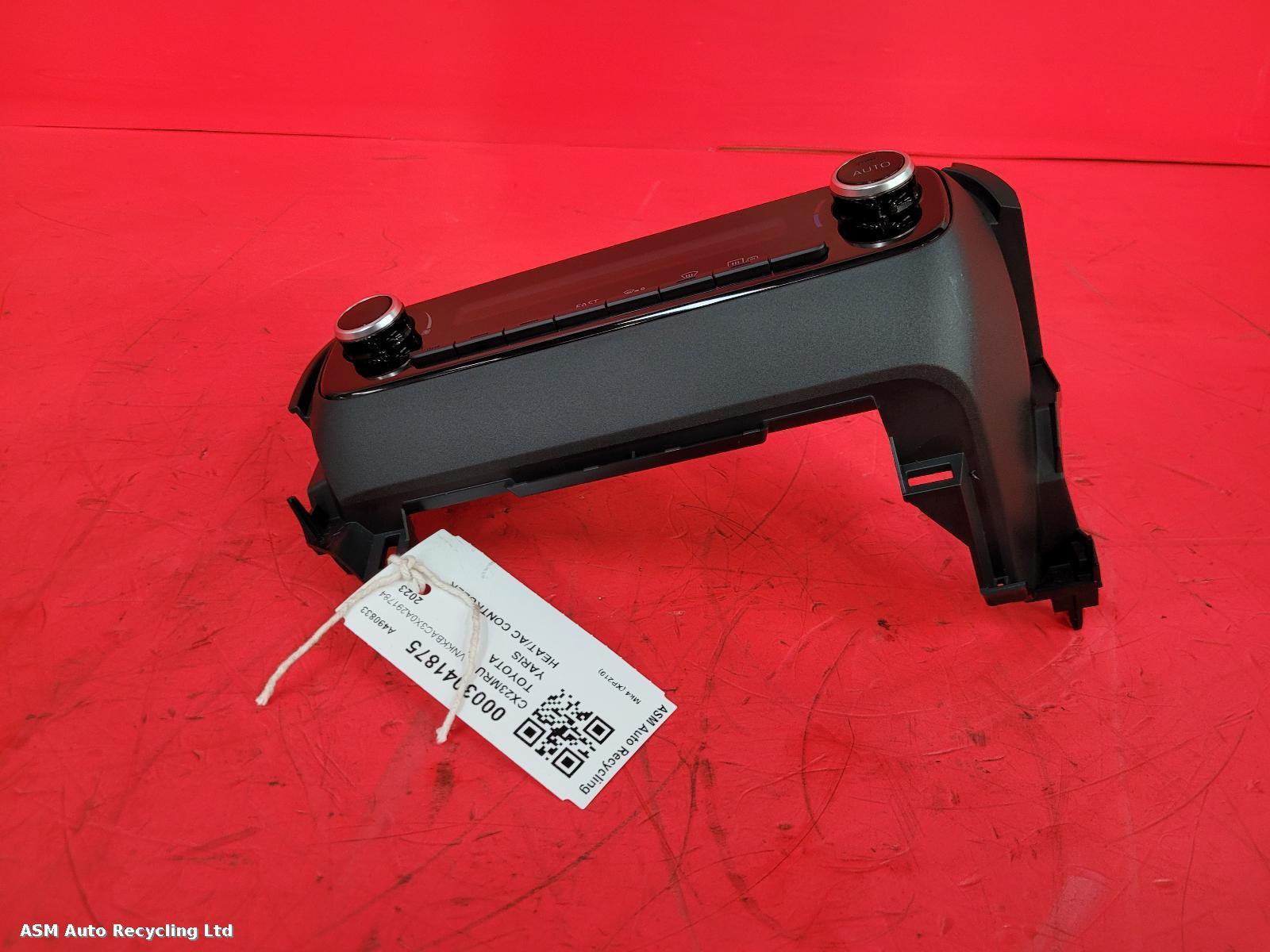 View Auto part Heater/AC Controller Toyota Yaris 2023