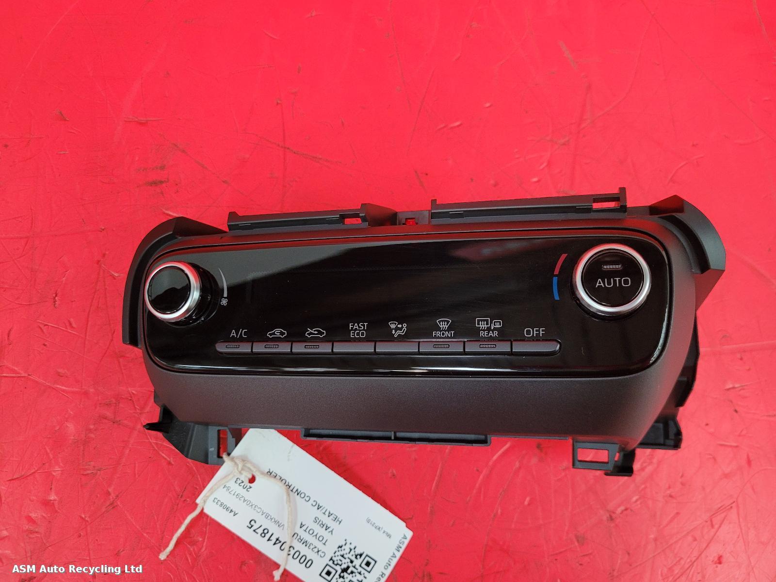 View Auto part Heater/AC Controller Toyota Yaris 2023